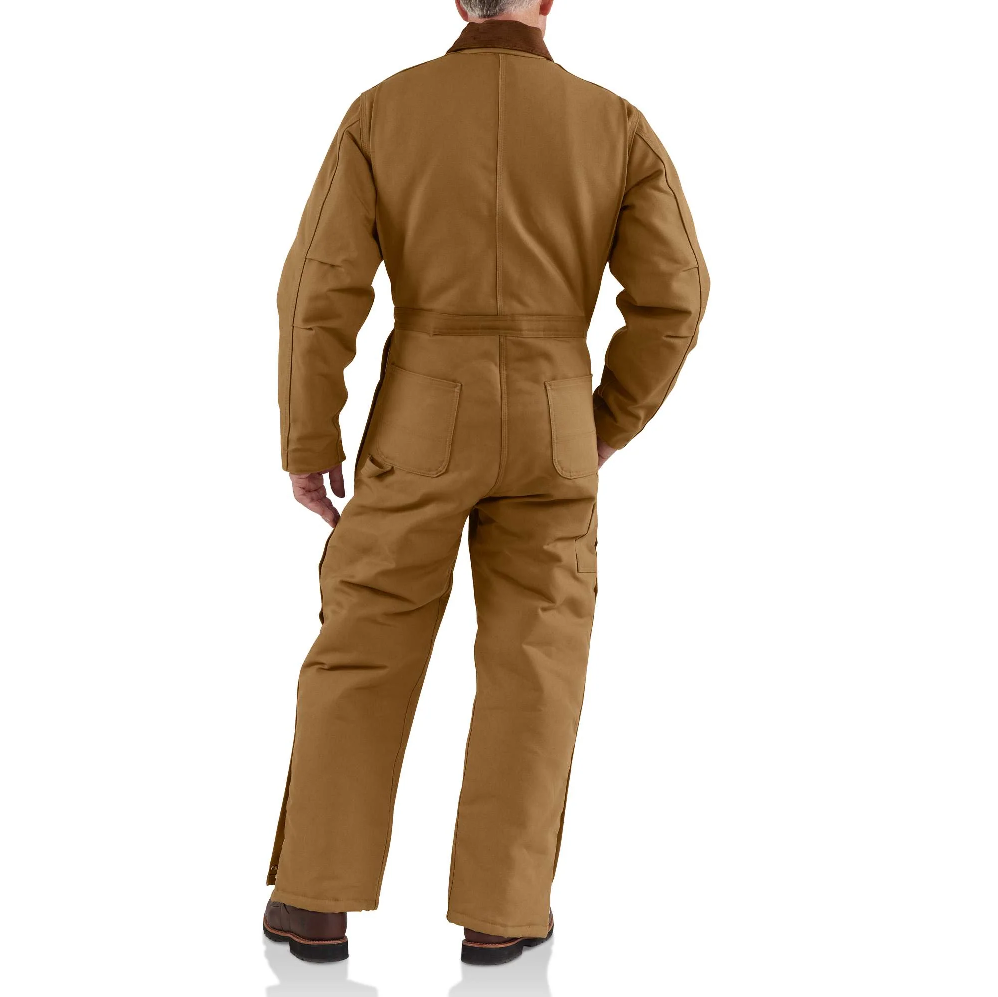 Arctic-Quilt-Lined Duck Coveralls - Image 2