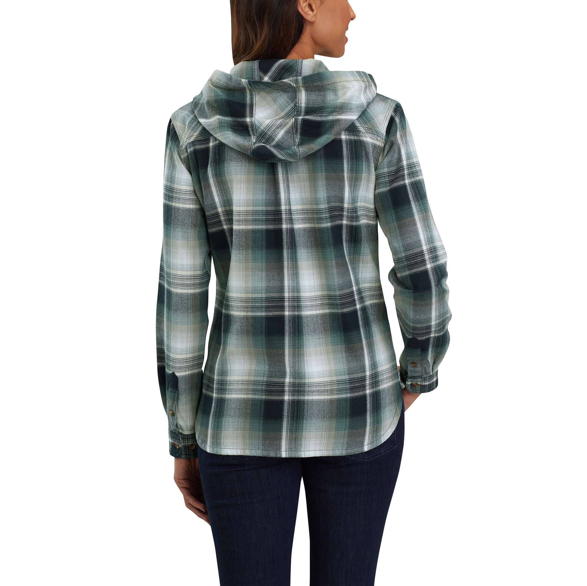 Beartooth Hooded Flannel Shirt - Image 2
