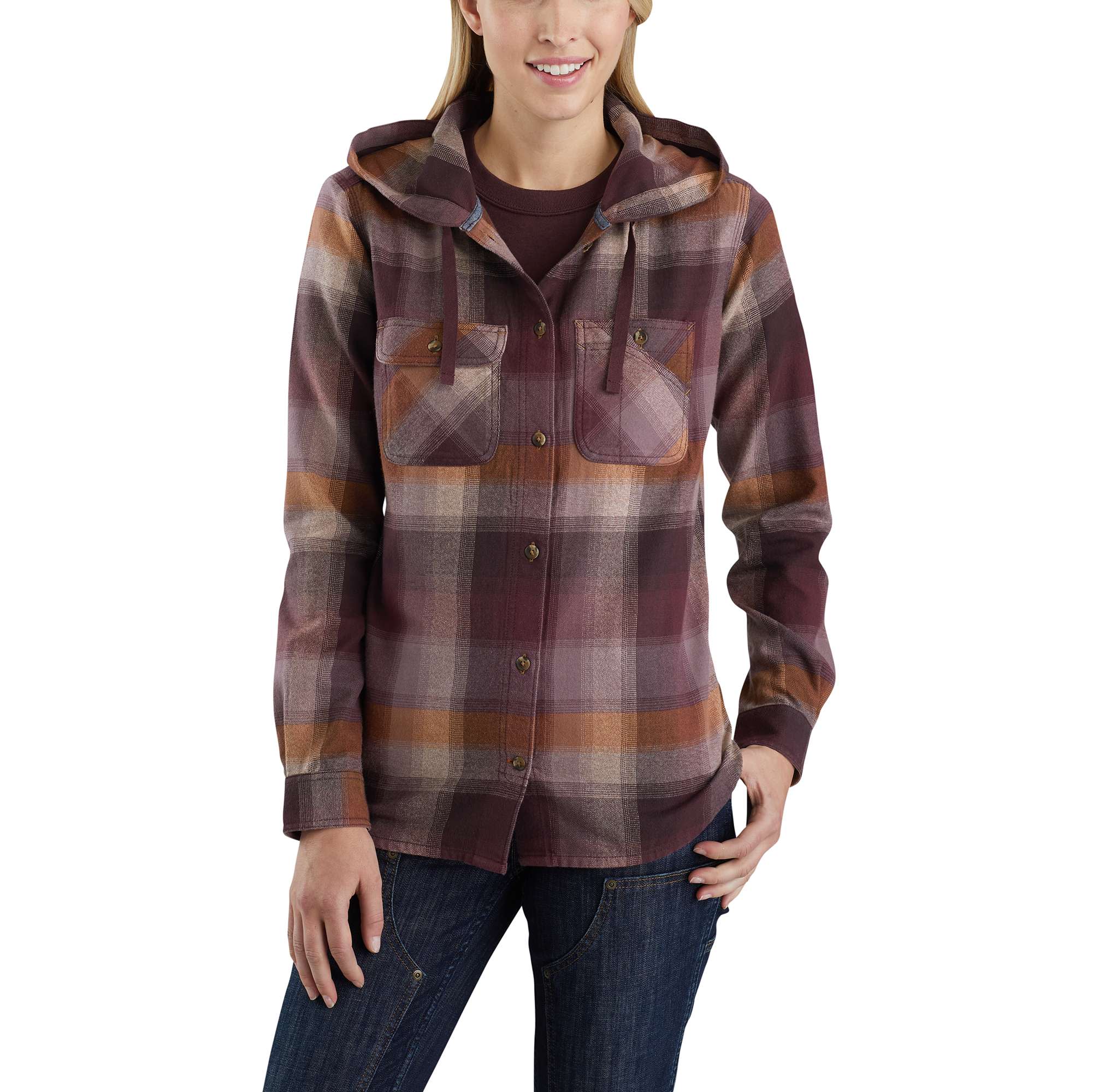 Beartooth Hooded Flannel Shirt