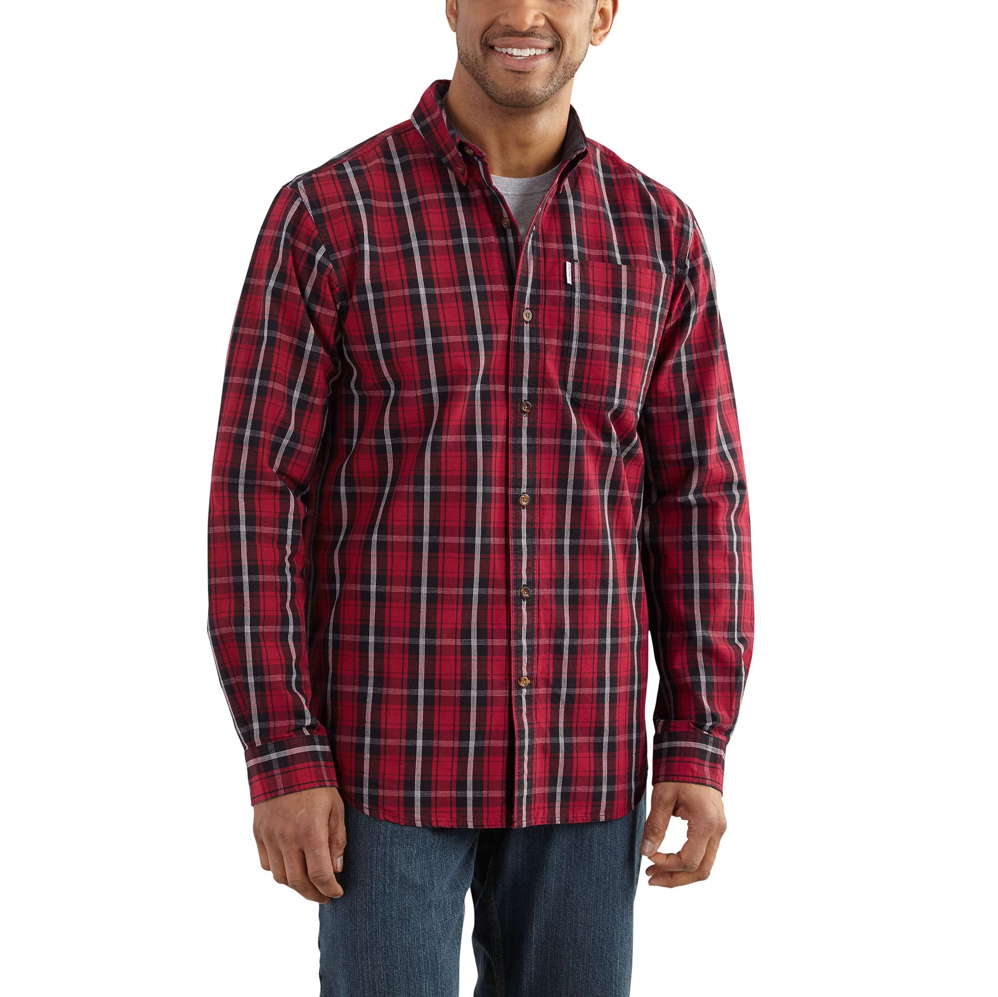 Bellevue Plaid Long-Sleeve Shirt