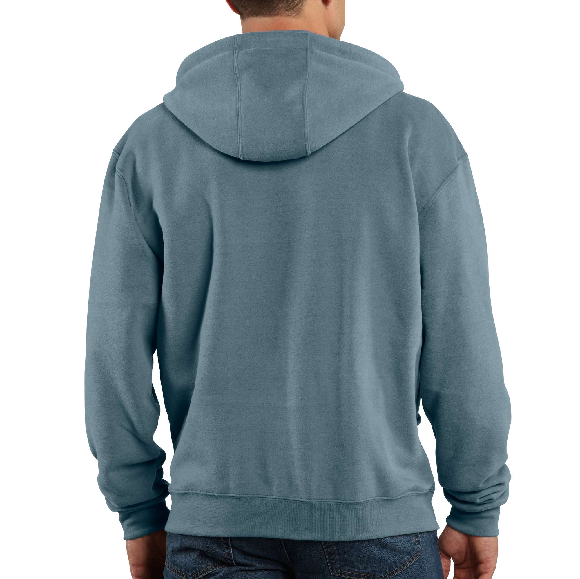 Brushed Fleece Hooded Zip Sweatshirt - Image 2