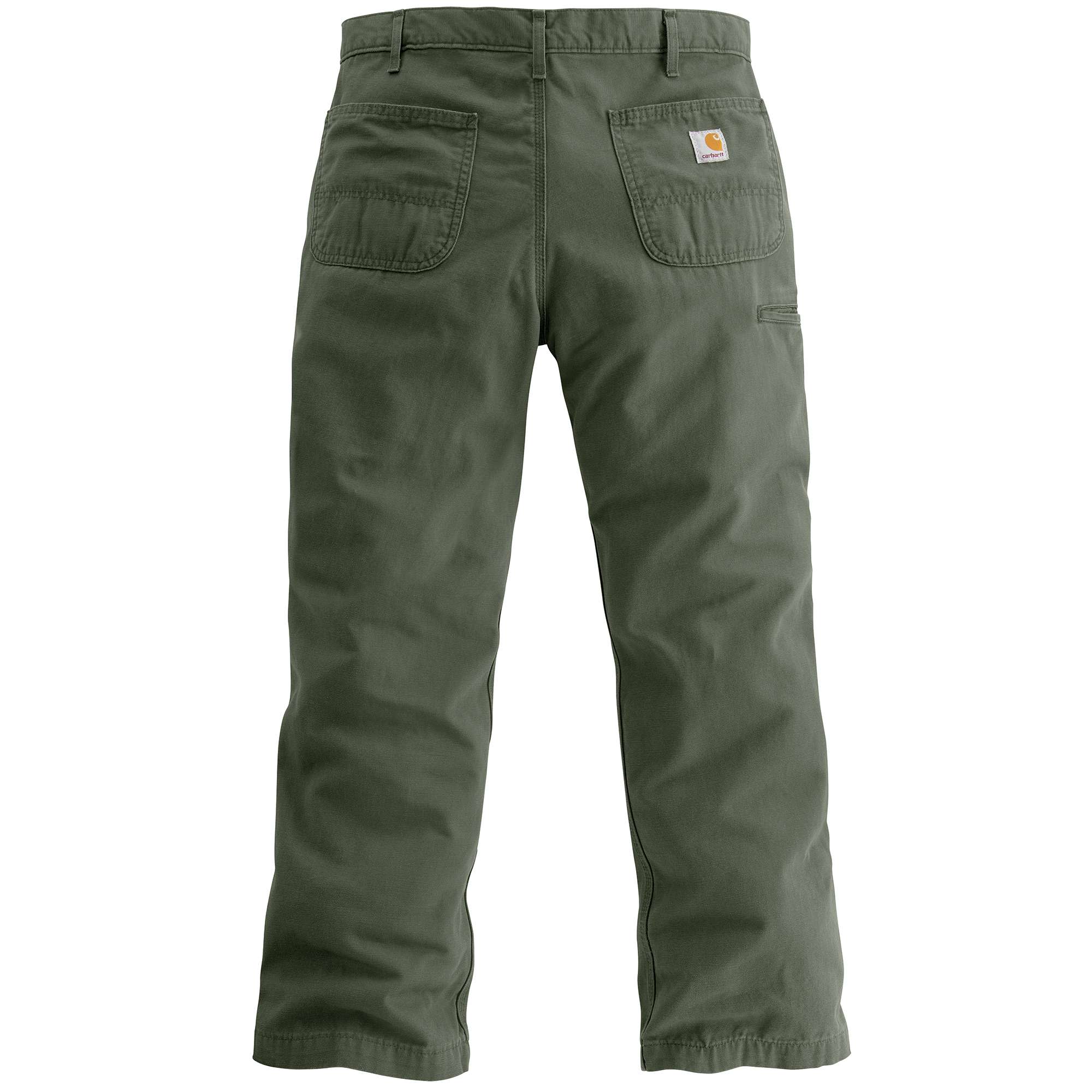 Canvas Khaki Relaxed Fit Pant - Image 2