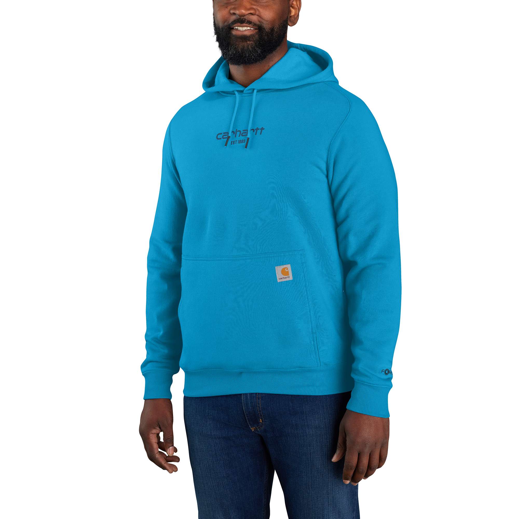 Carhartt Force® Relaxed Fit Lightweight Logo Graphic Hoodie