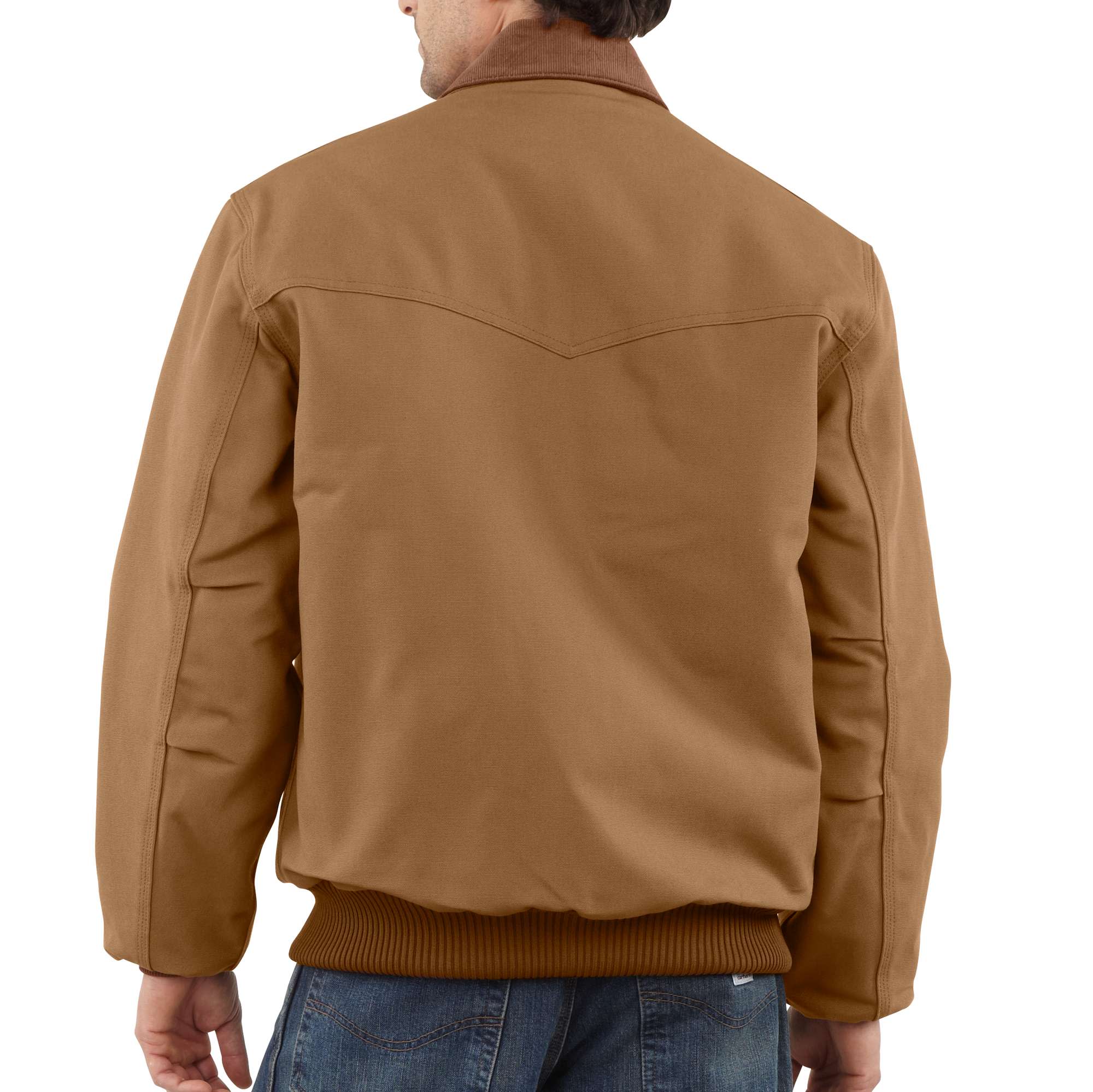 Duck Santa Fe Jacket/Quilted-Flannel Lined - Image 2