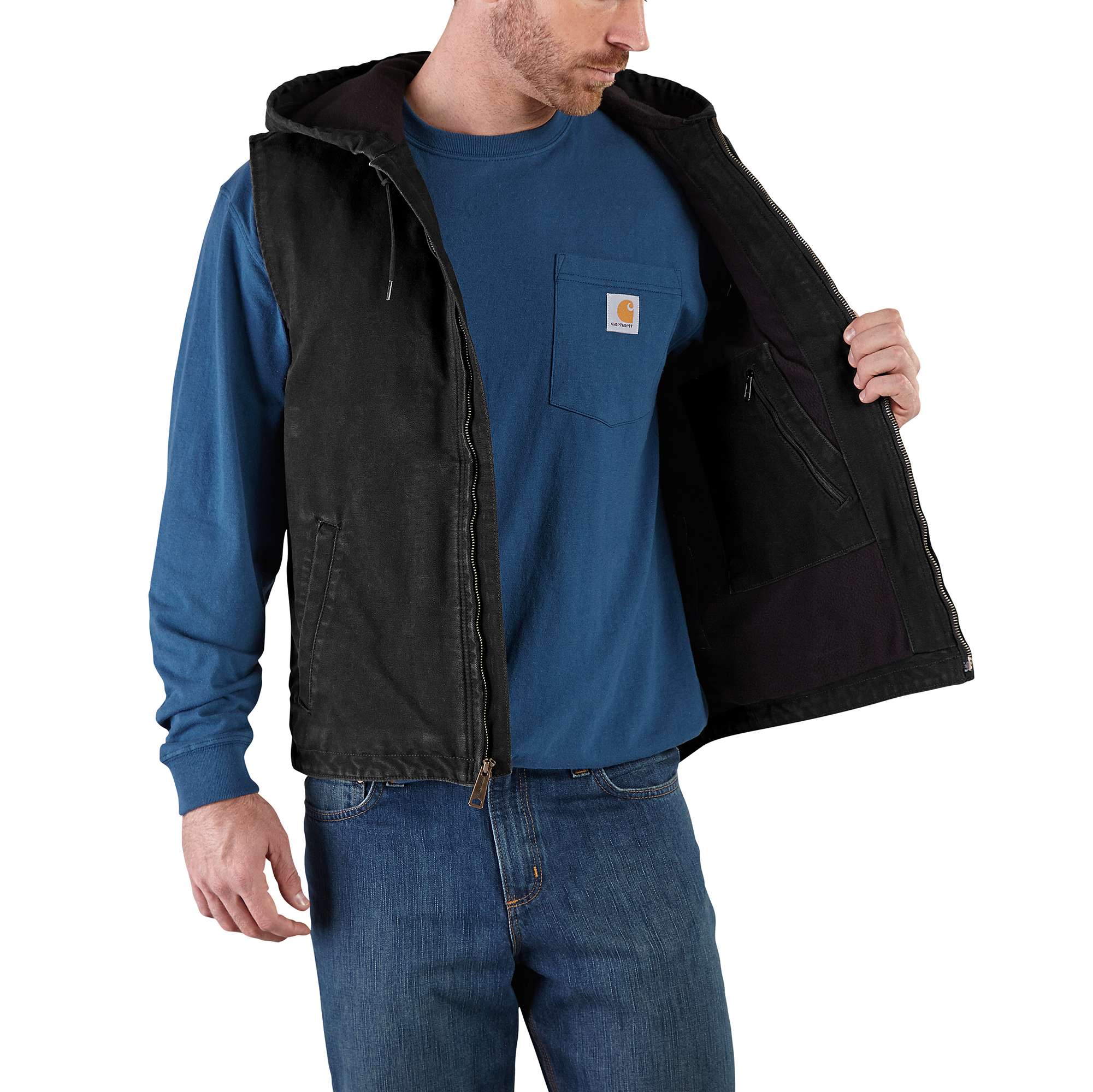 Fleece-Lined Knoxville Hooded Vest - Image 4