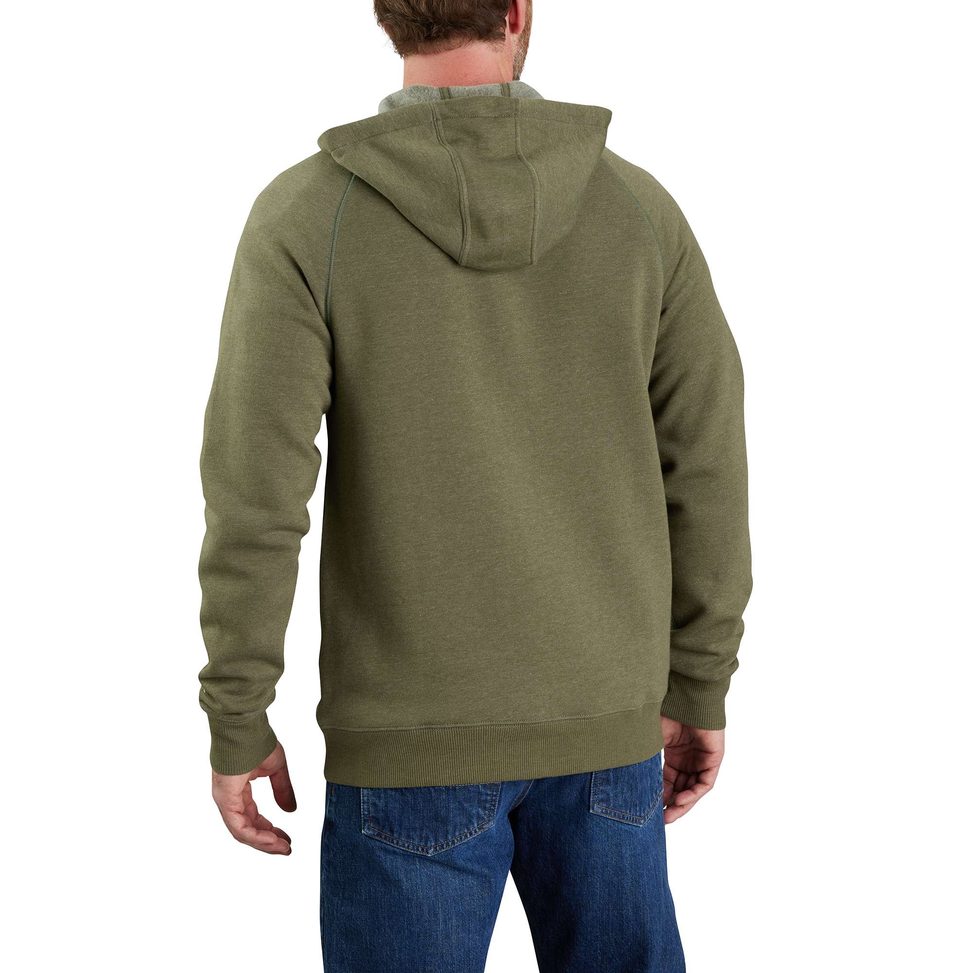 Force Relaxed Fit Lightweight Full-Zip Sweatshirt - Image 2
