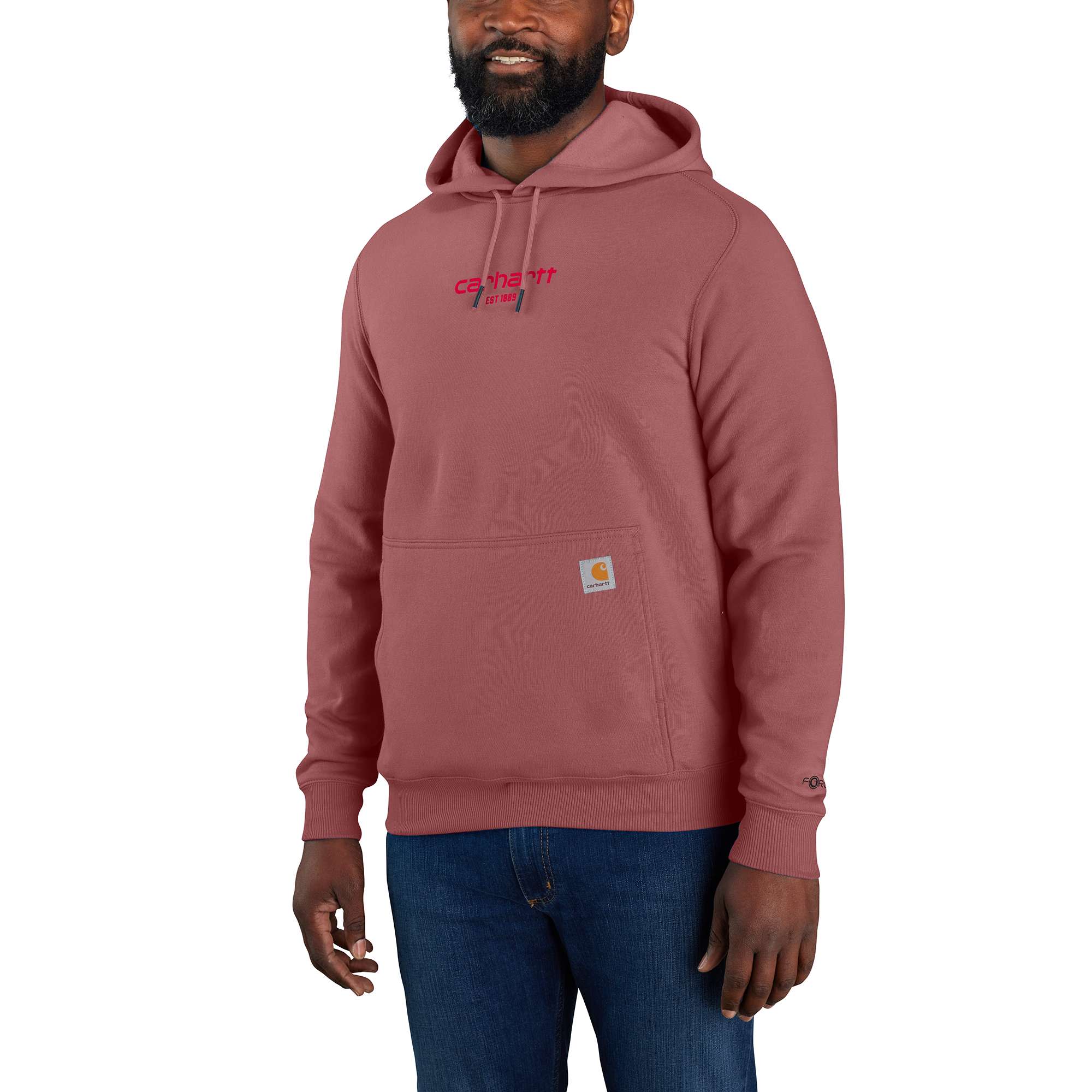 Force Relaxed Fit Lightweight Logo Graphic Sweatshirt