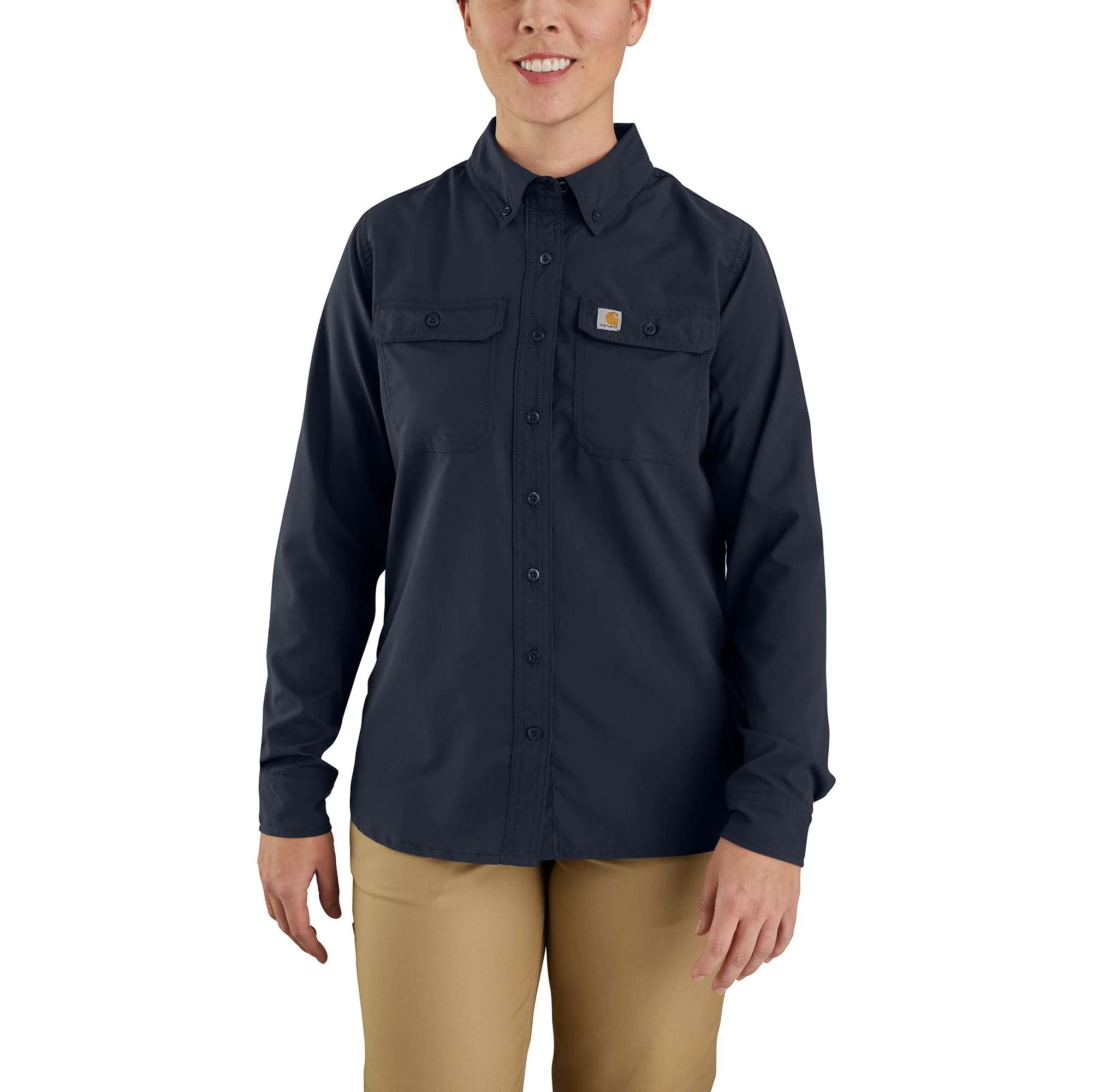 Force Sun Defender™ Chambray Relaxed LS Shirt