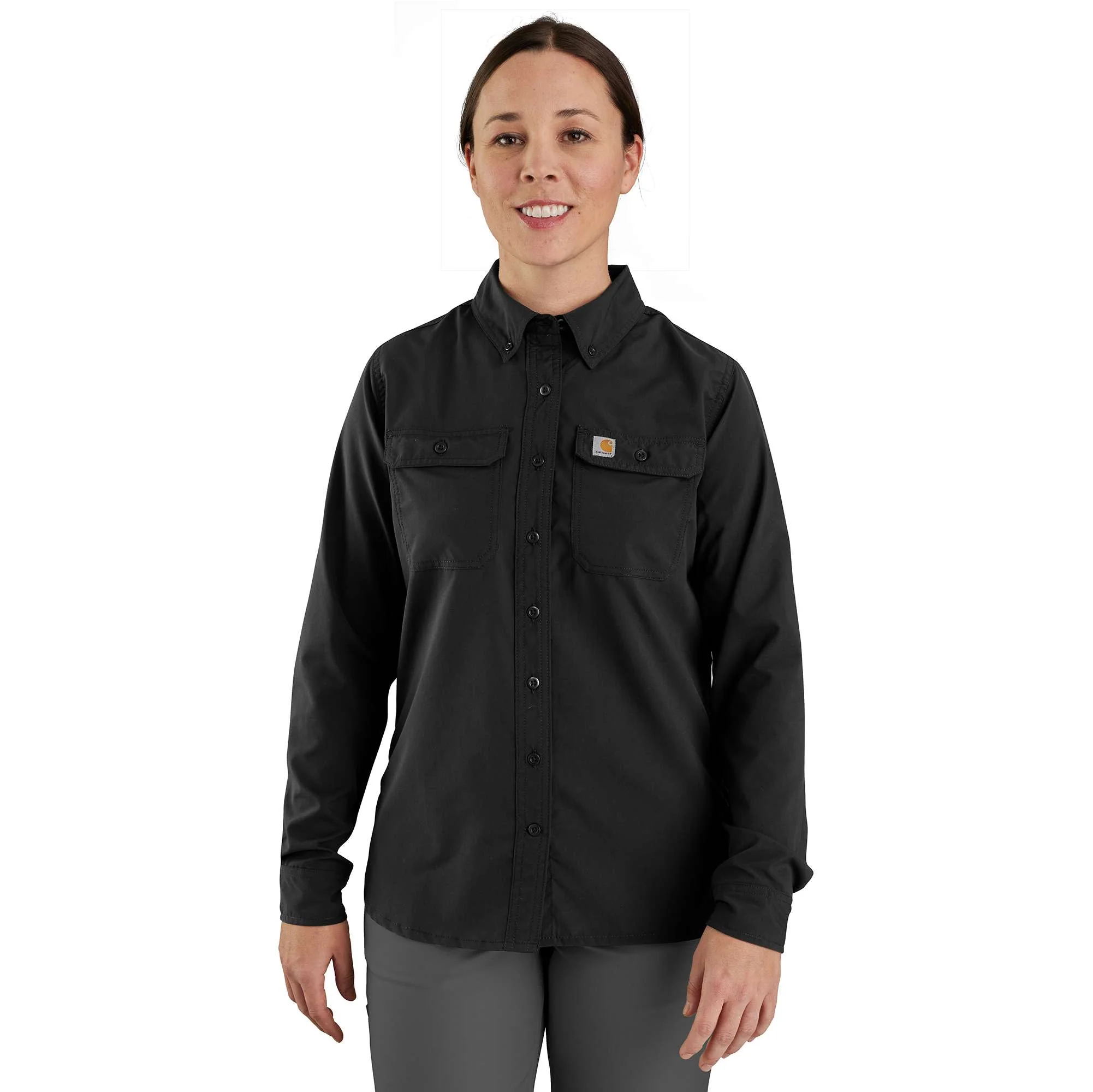 Force Sun Defender™ Chambray Relaxed LS Shirt