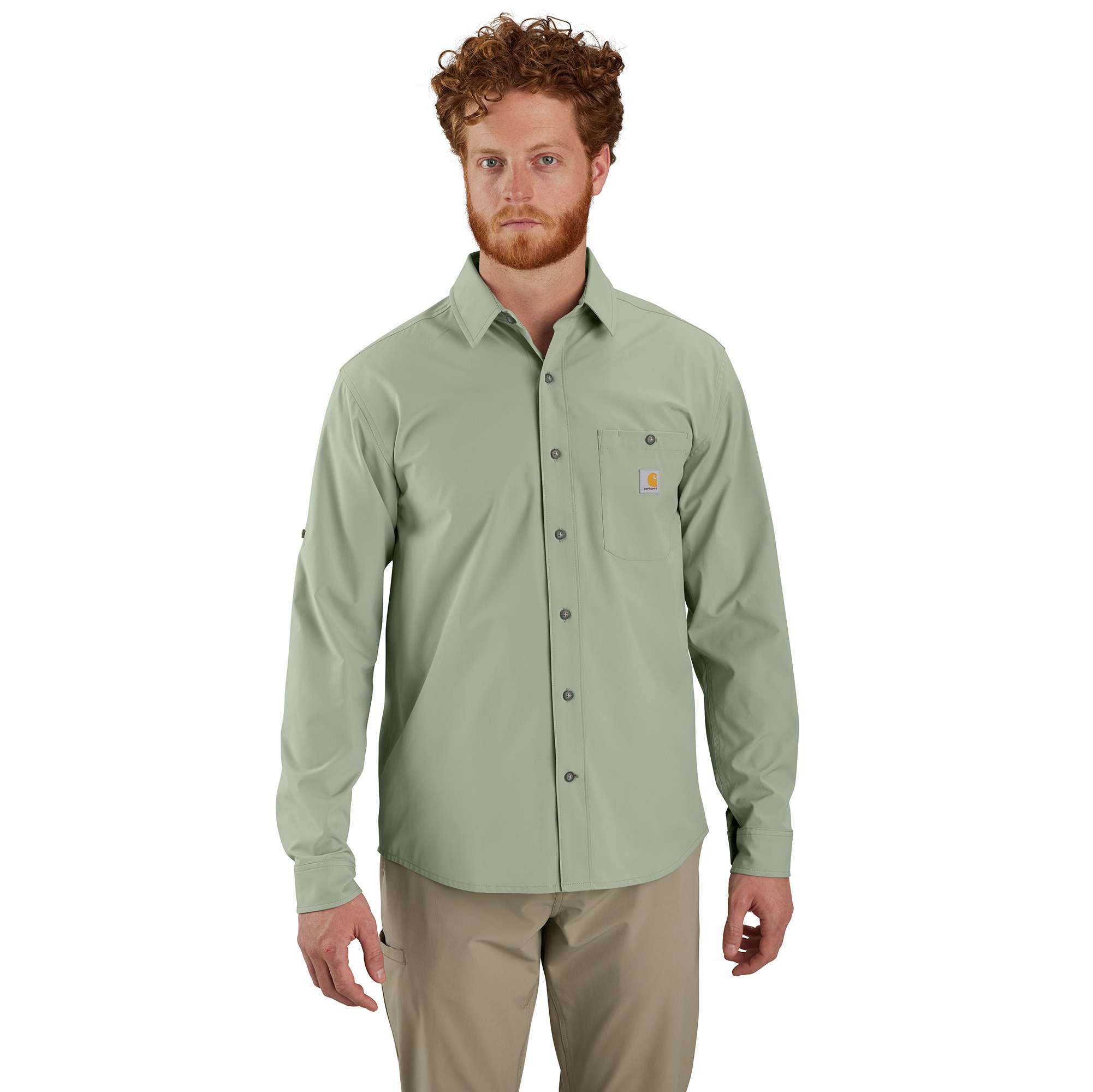 Force Sun Defender™ Woven Relaxed LS Shirt