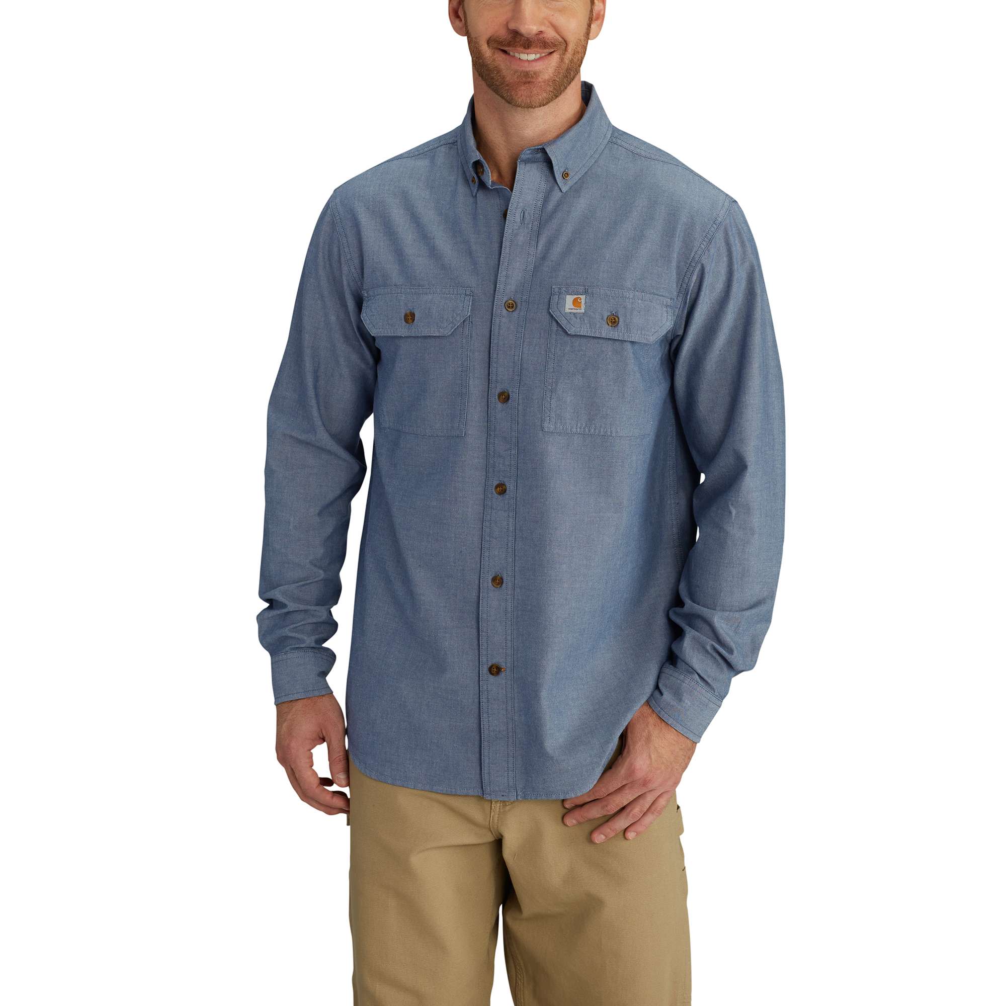 Fort Long Sleeve Chambray Shirt