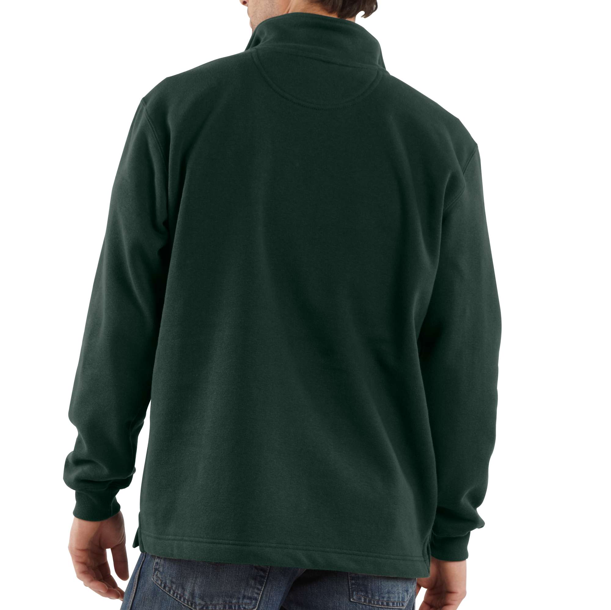 Heavyweight Zip-Mock Sweatshirt - Image 2