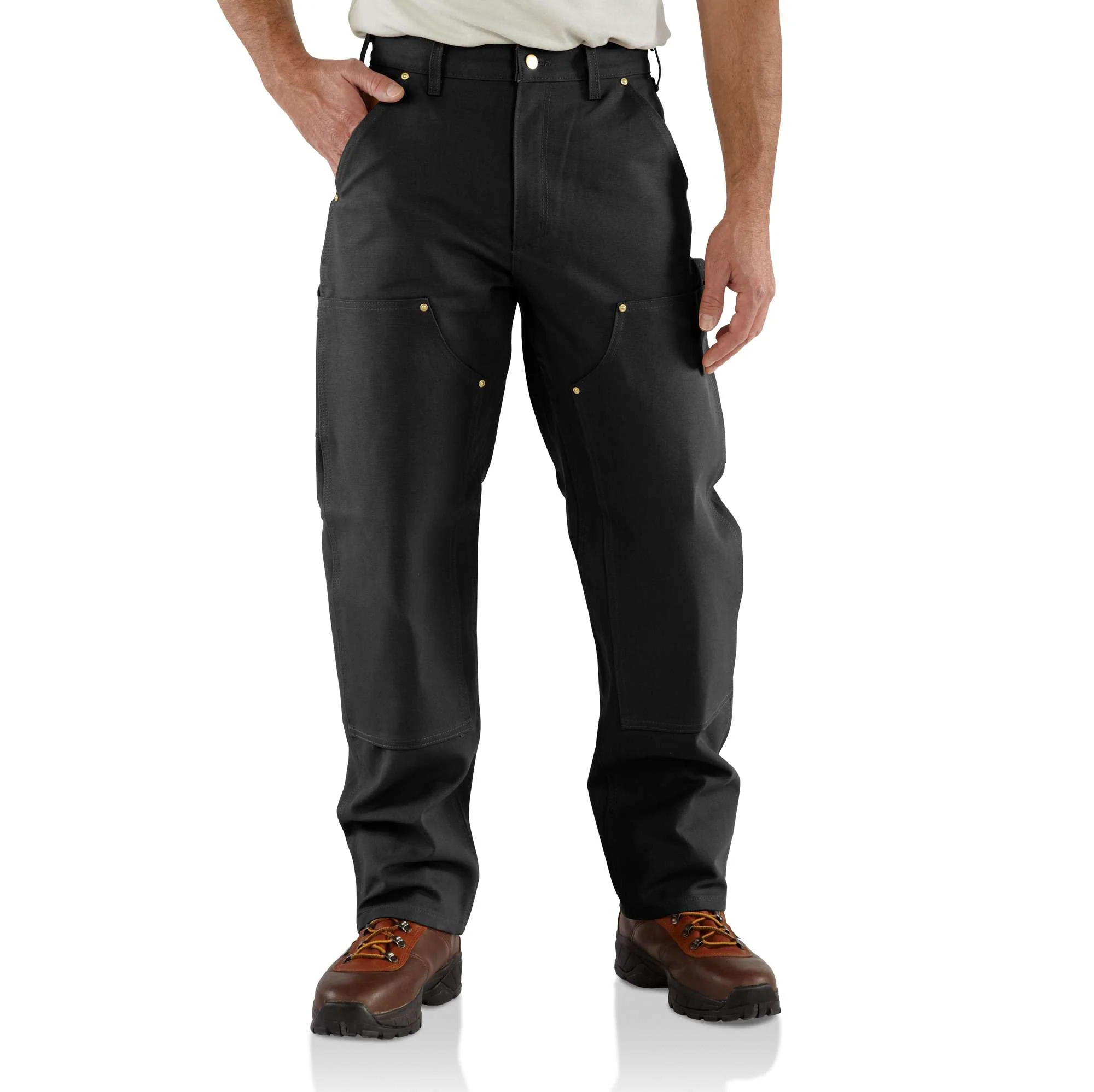 Iconic B01 Firm Duck Double-Front Dungaree