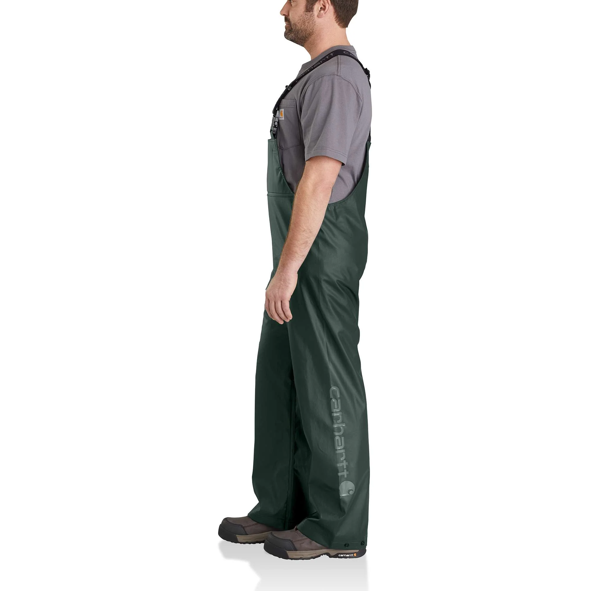 Lightweight Waterproof Rainstorm Bib Overalls - Image 3