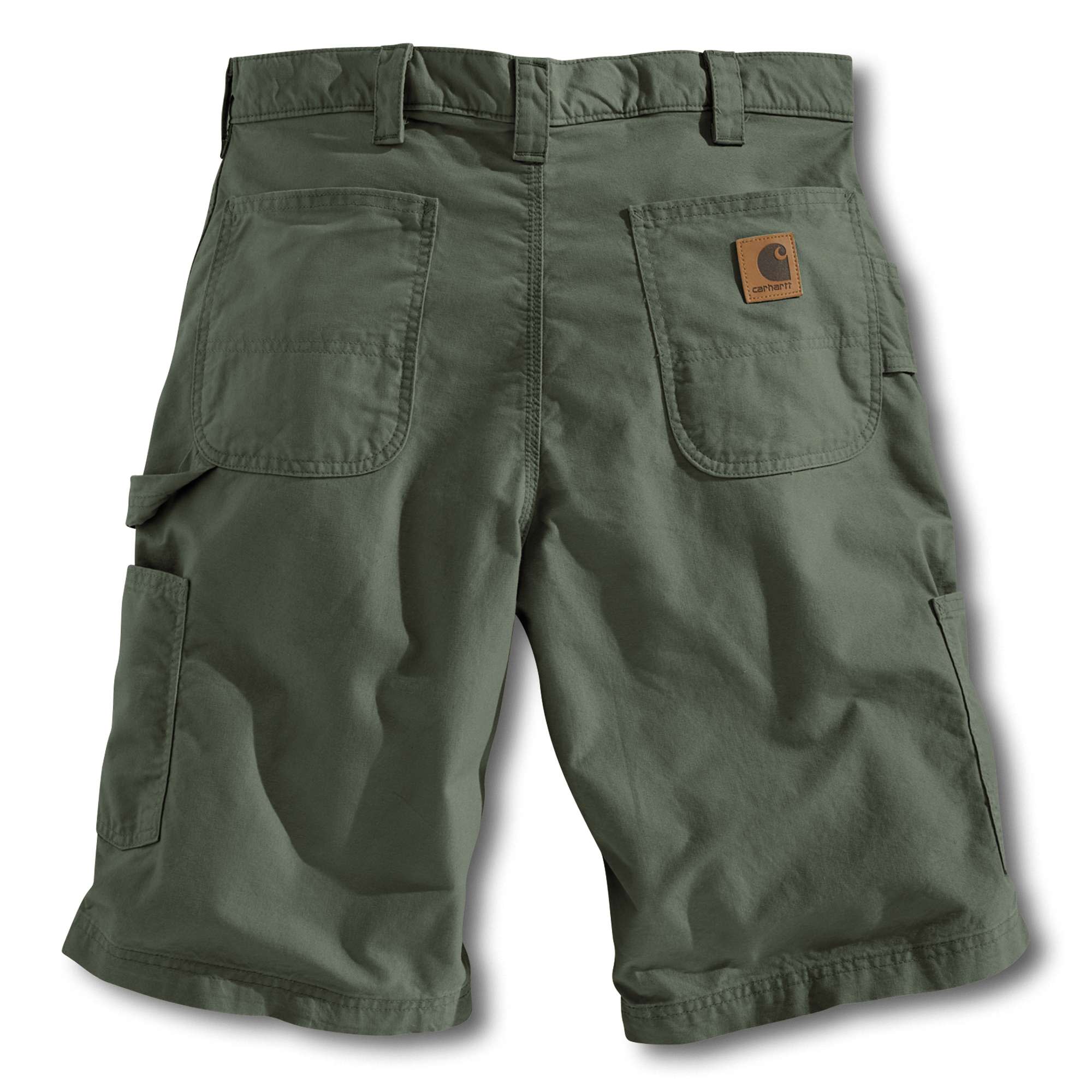 Loose Fit Canvas Utility Work Short