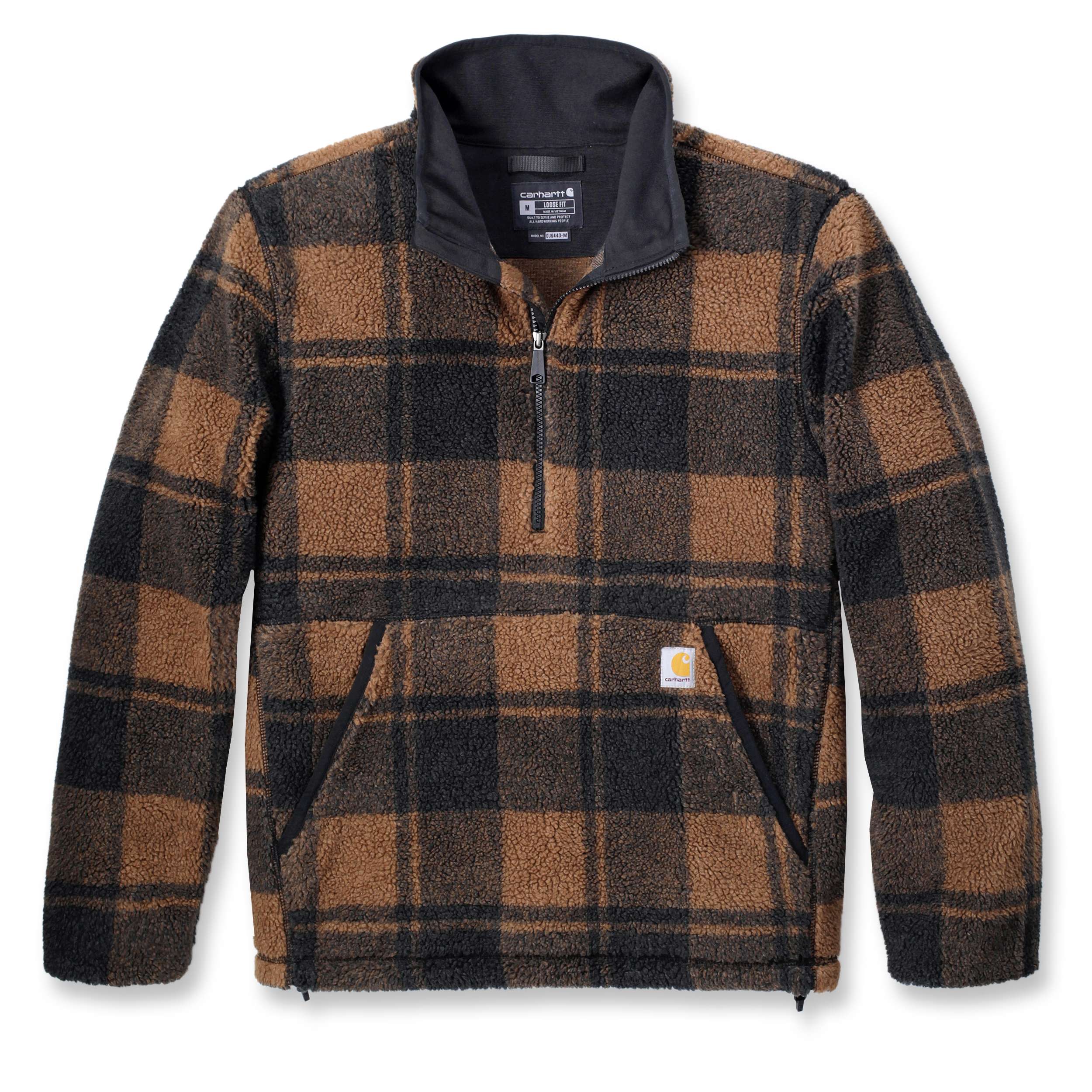 Loose Fit Fleece Pullover - 2 Warmer Rating