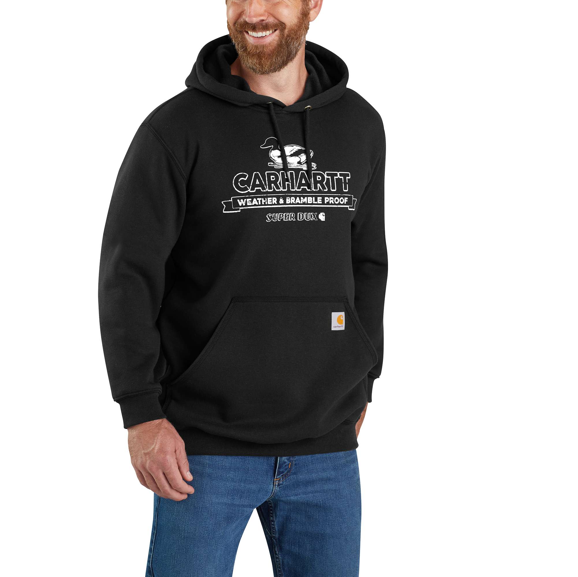 Loose Fit Midweight Super Dux™ Graphic Sweatshirt