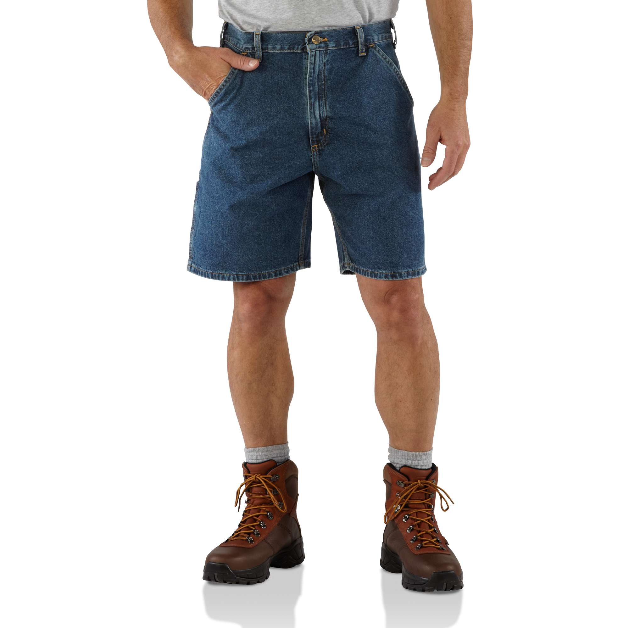 Loose Fit Utility Jean Short