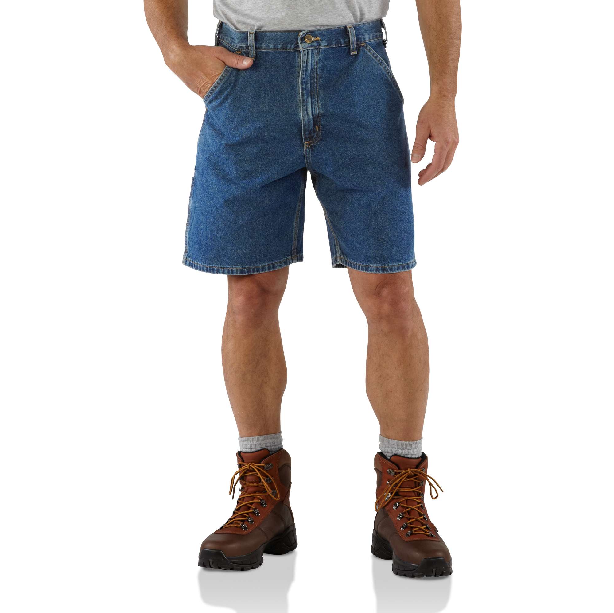 Loose Fit Utility Jean Short