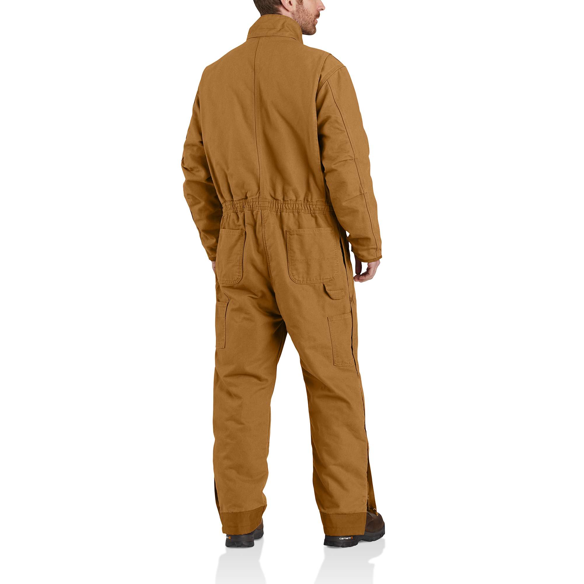 Loose Fit Washed Duck Insulated Coverall - Image 2
