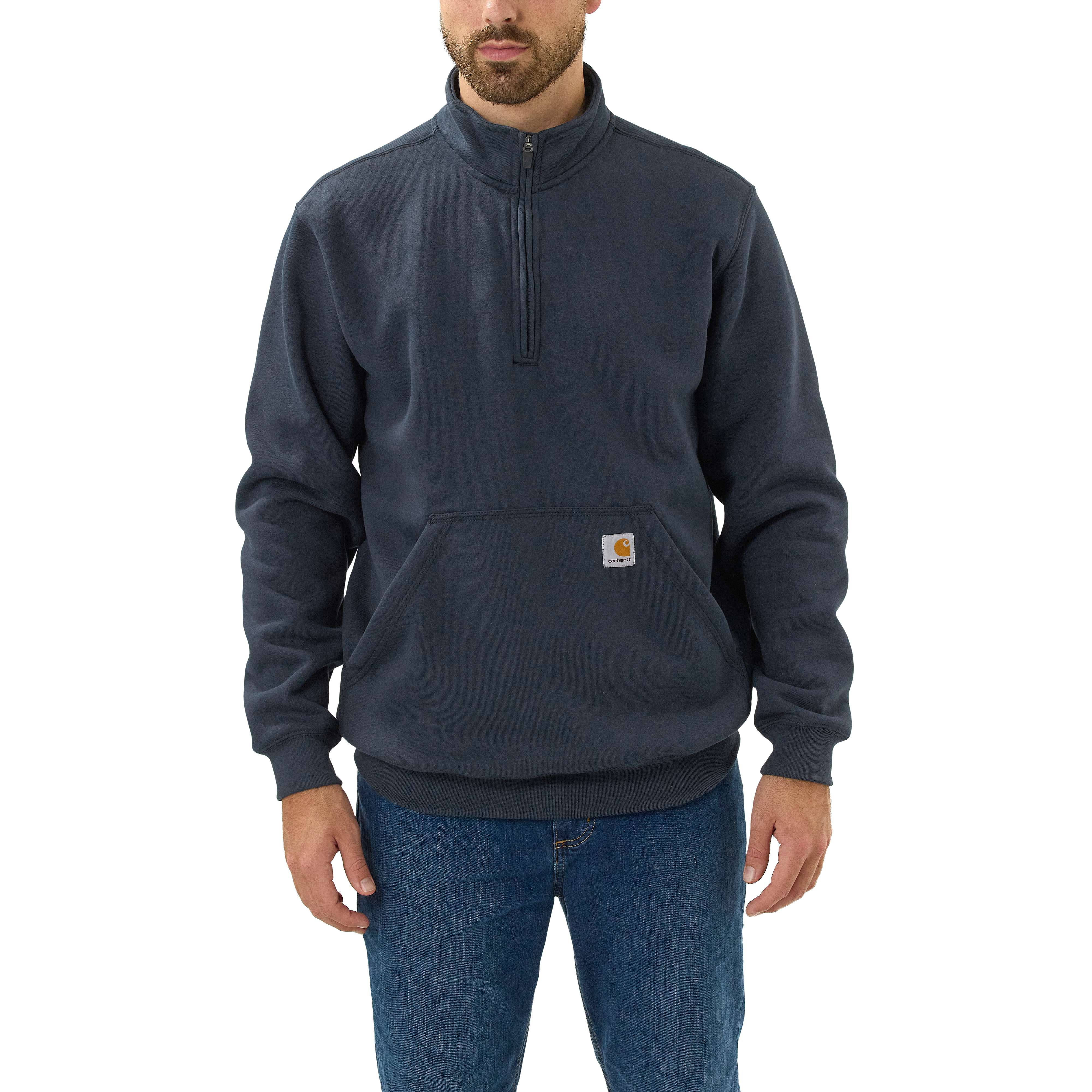 Marquette 1/4-Zip Mock-Neck Sweatshirt