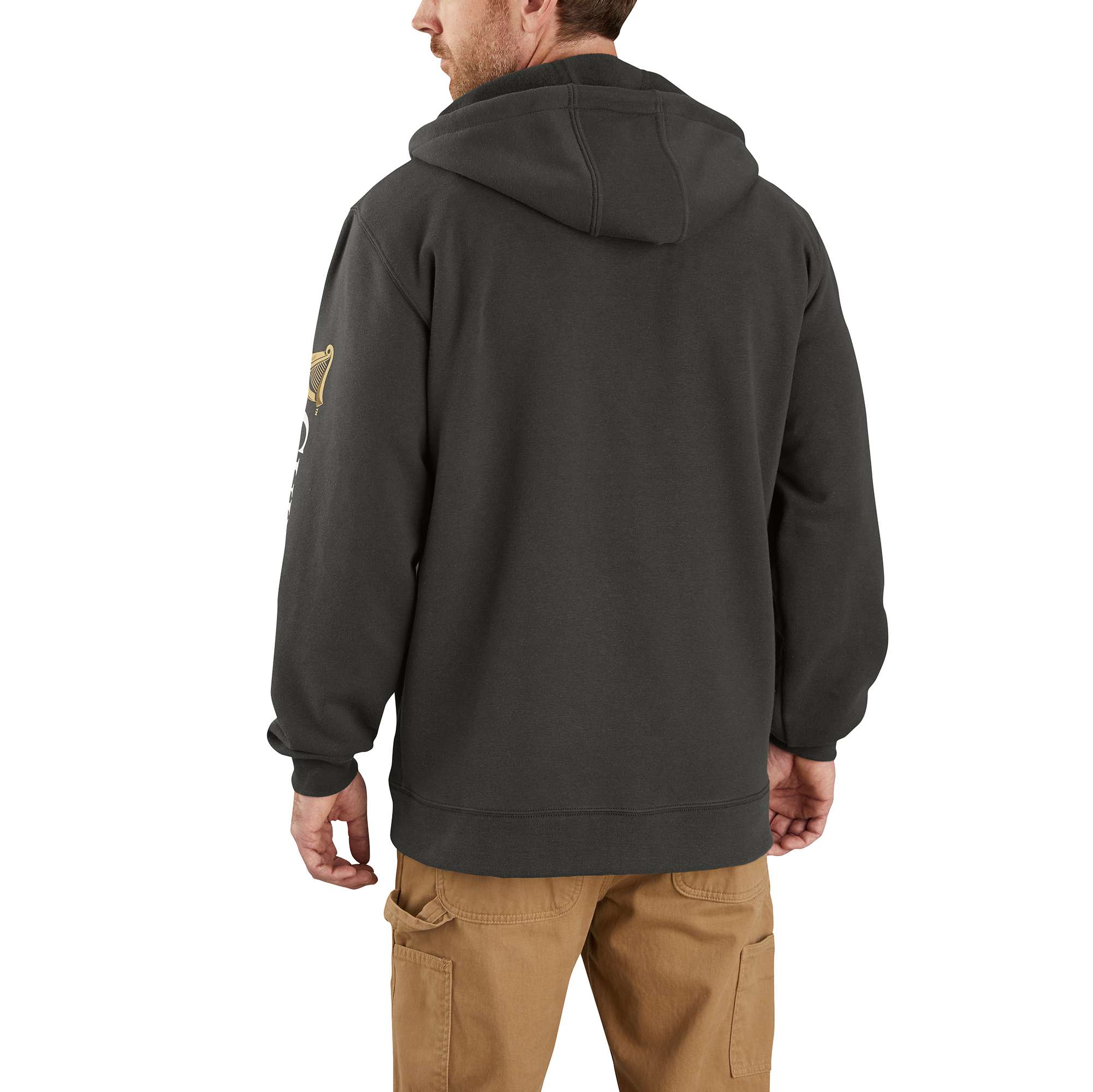 Original Fit Midweight Full-Zip Guinness Graphic Sweatshirt - Image 2