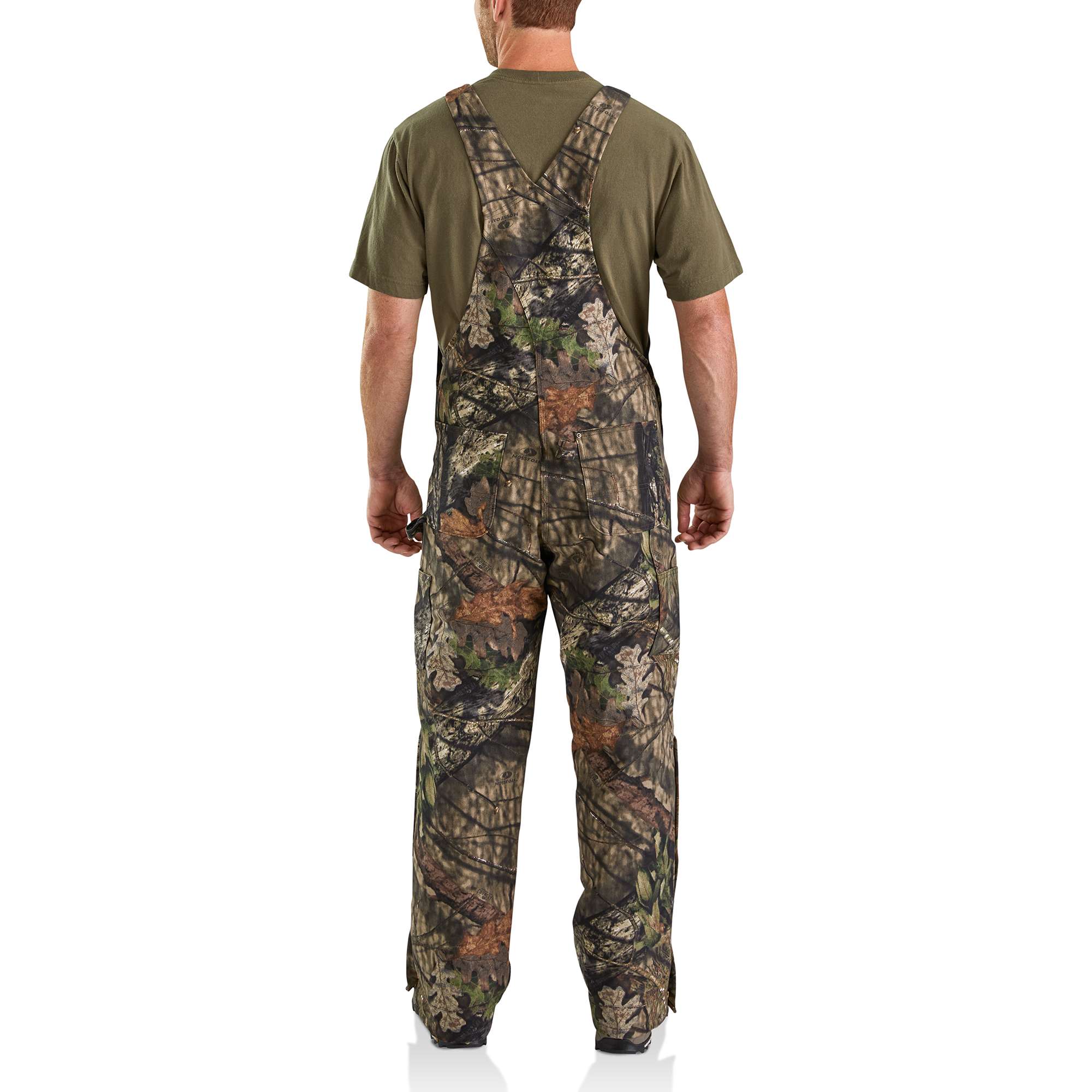 Quilt Lined Camo Bib Overalls - Image 2