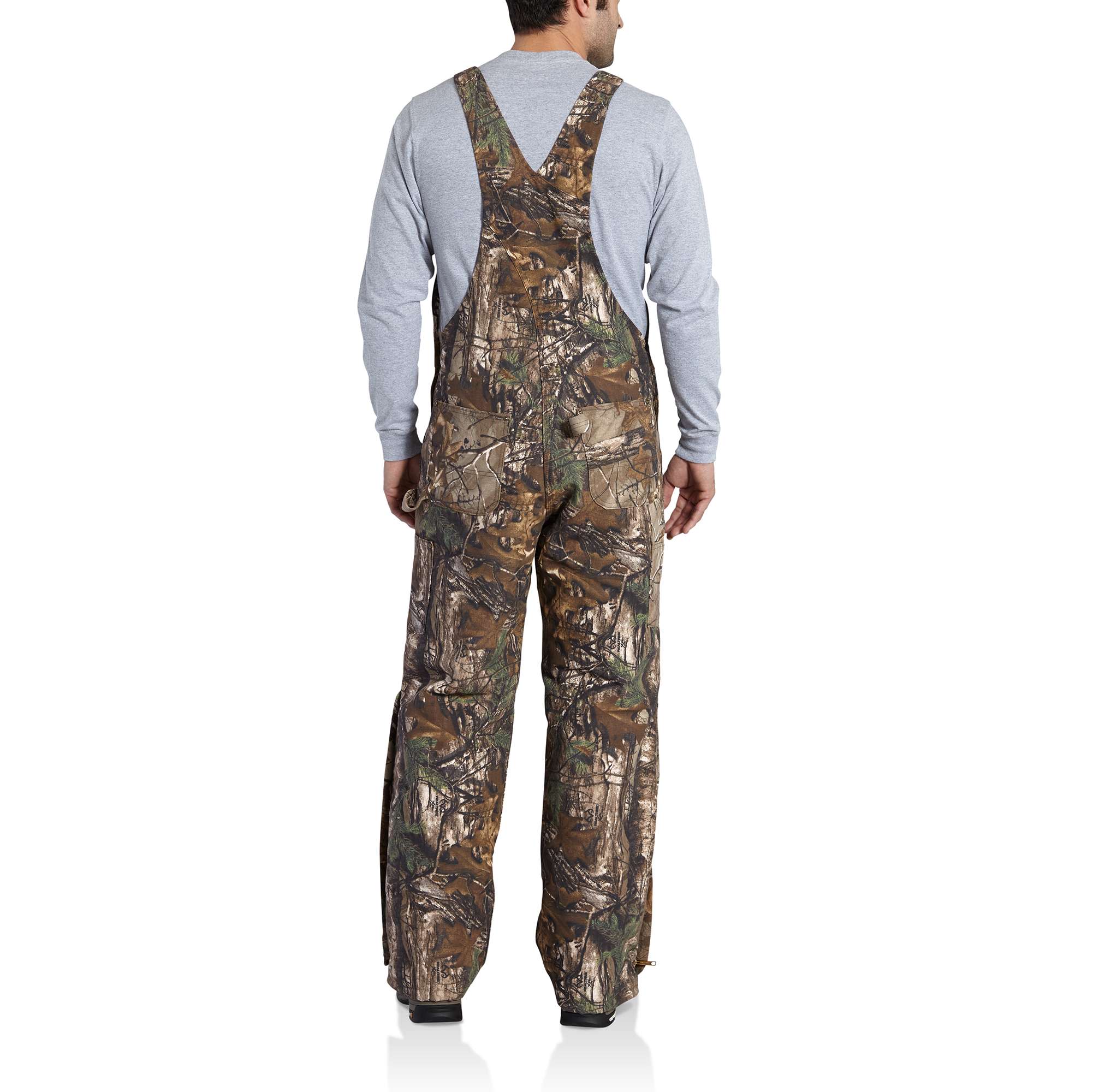 Quilt Lined Camo Bib Overalls - Image 2