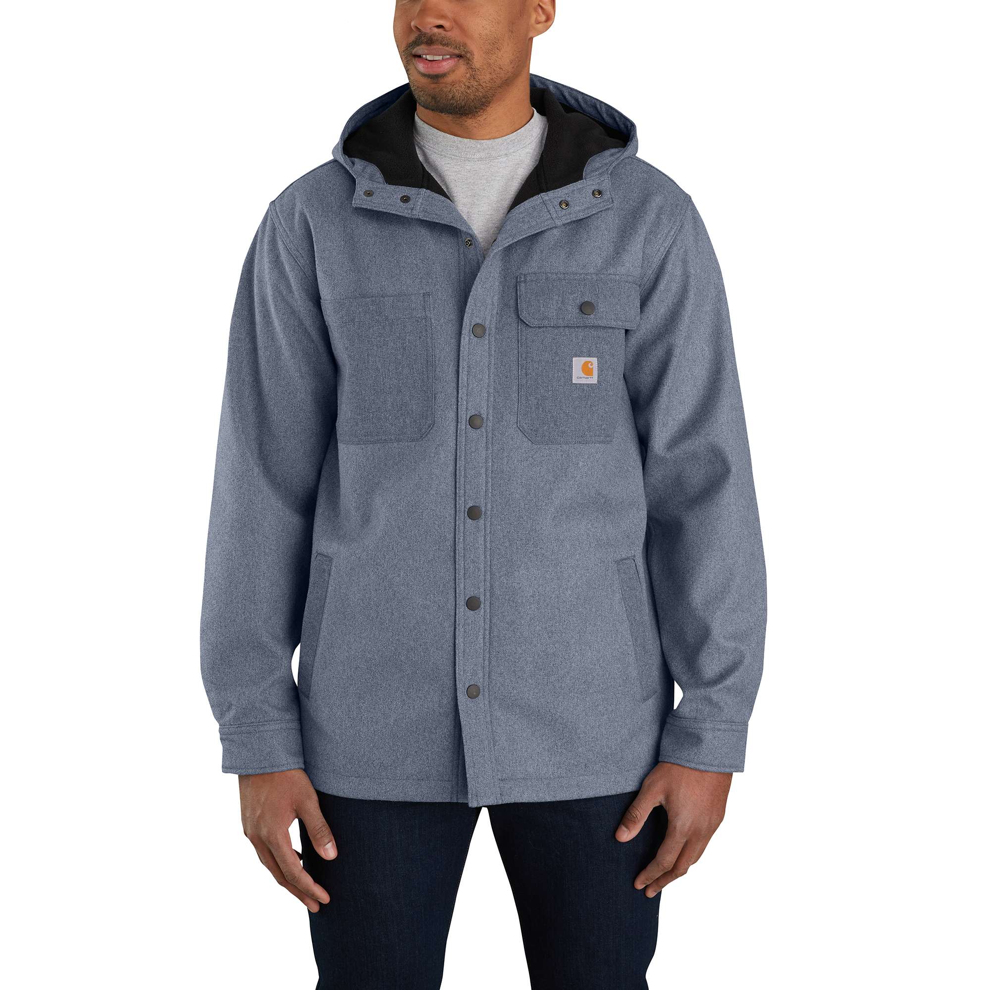 Rain Defender® Relaxed Fit Heavyweight Hooded Shirt Jac - Image 2