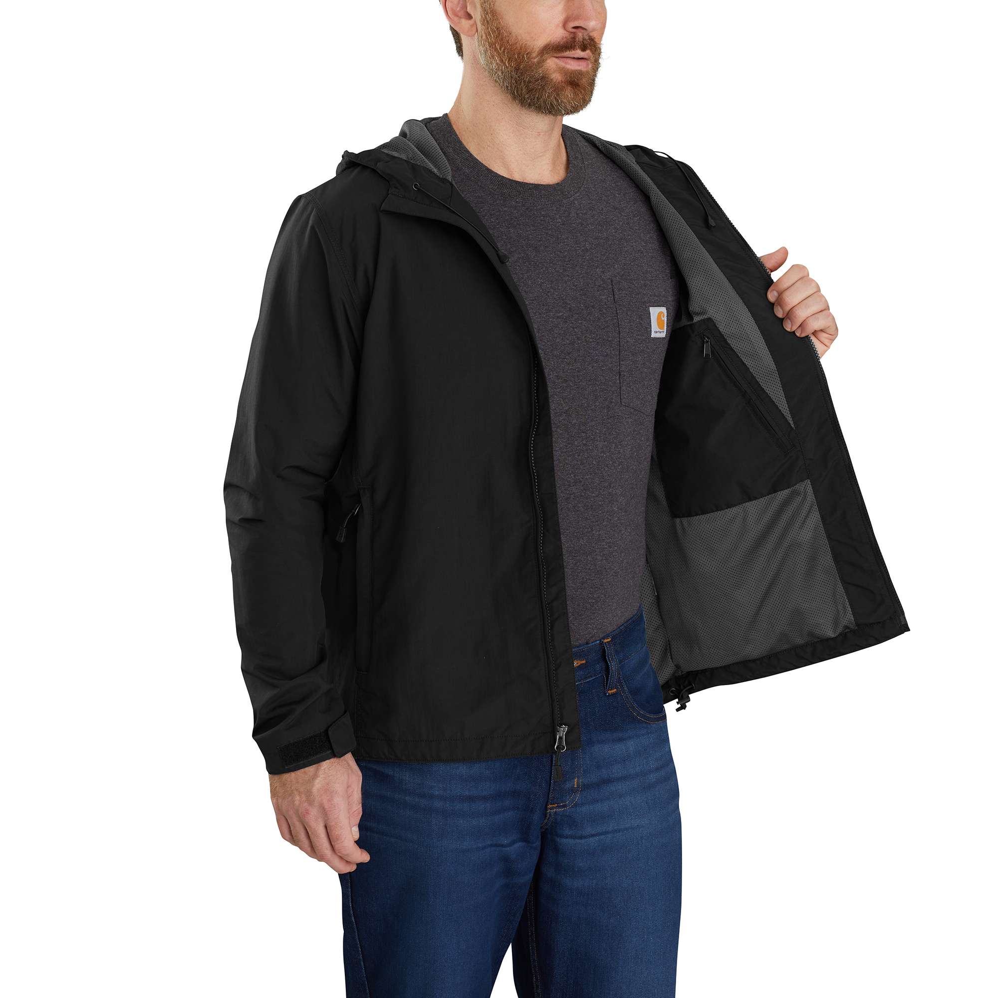Rain Defender® Relaxed Fit Lightweight Jacket - 1 Warm Rating - Image 4