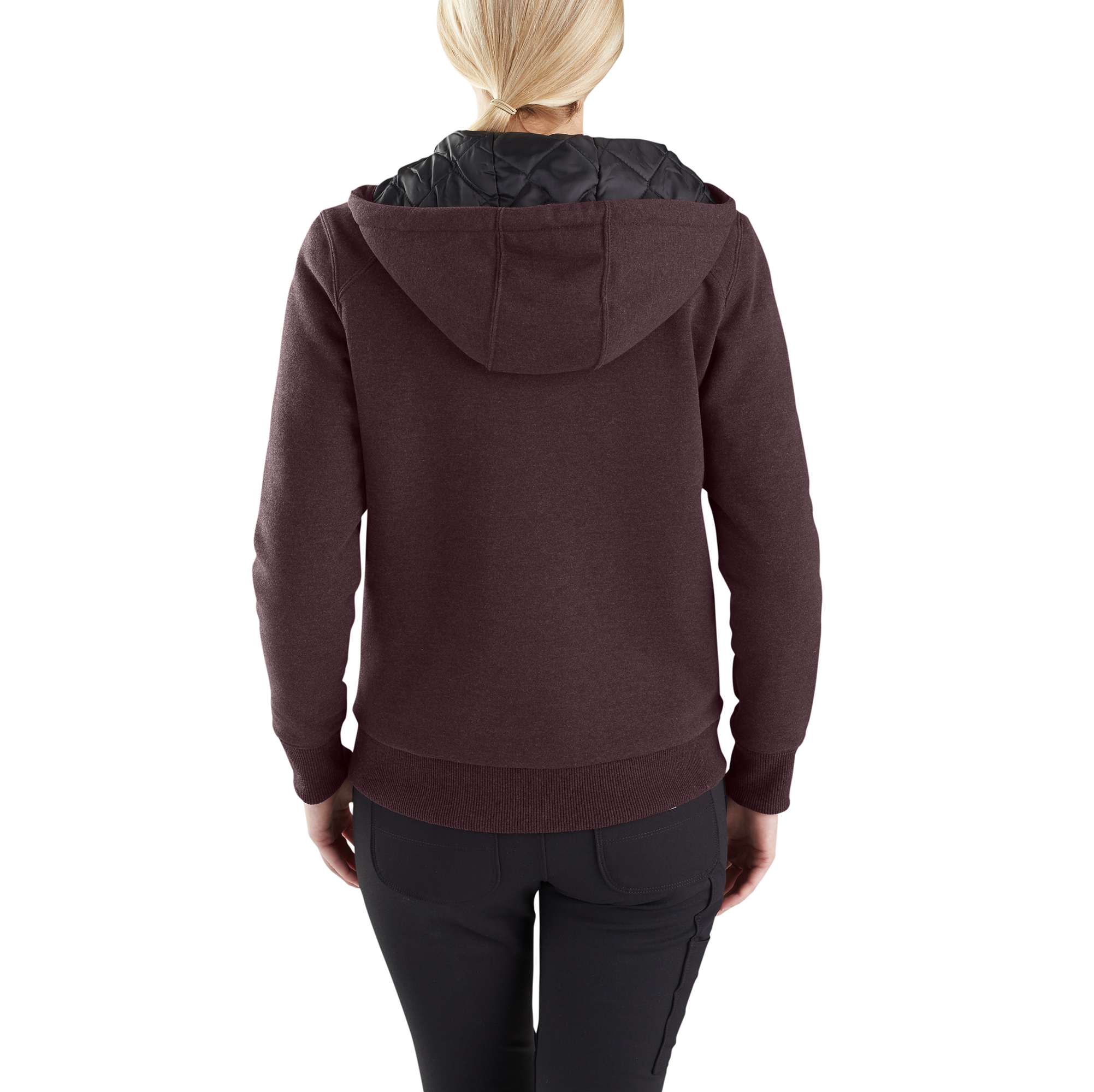 Rain Defender® Rockland Quilt-Lined Full-Zip Hooded Sweatshirt - Image 2
