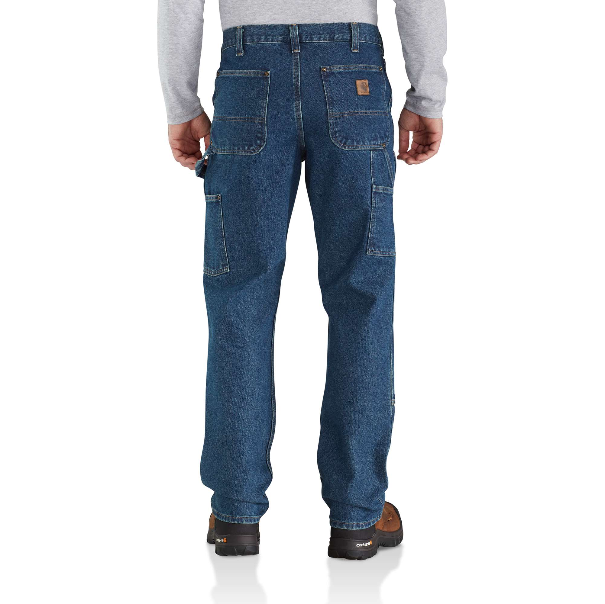 Relaxed-Fit Double-Front Washed Logger Jean - Image 2