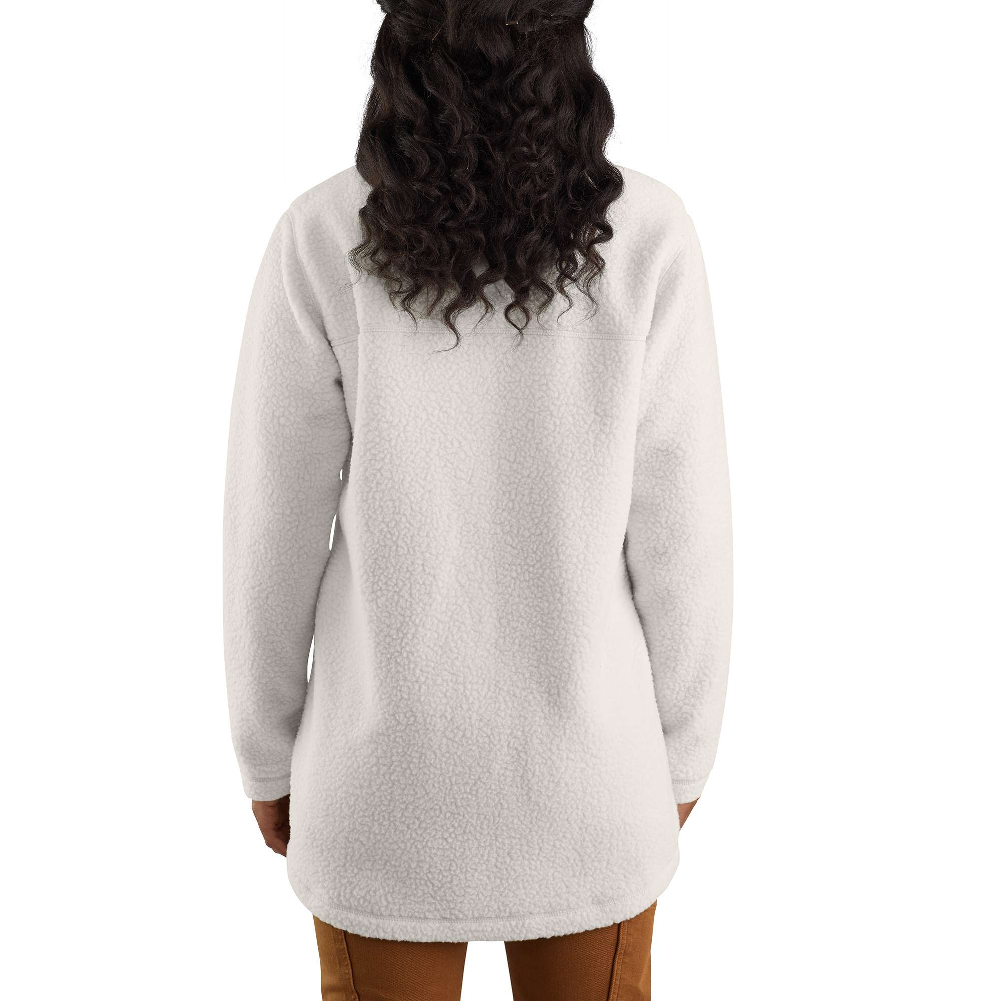 Relaxed Fit Fleece Coat - Image 2