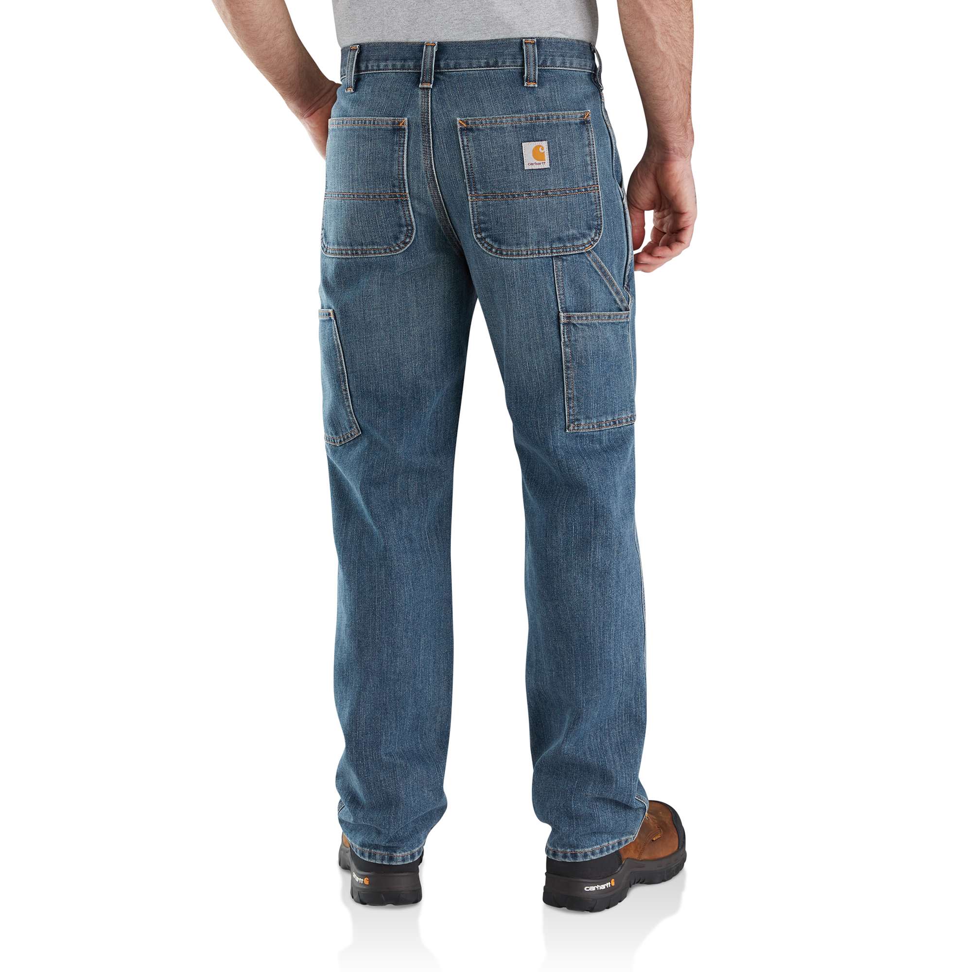 Relaxed Fit Holter Dungaree Jean - Image 2
