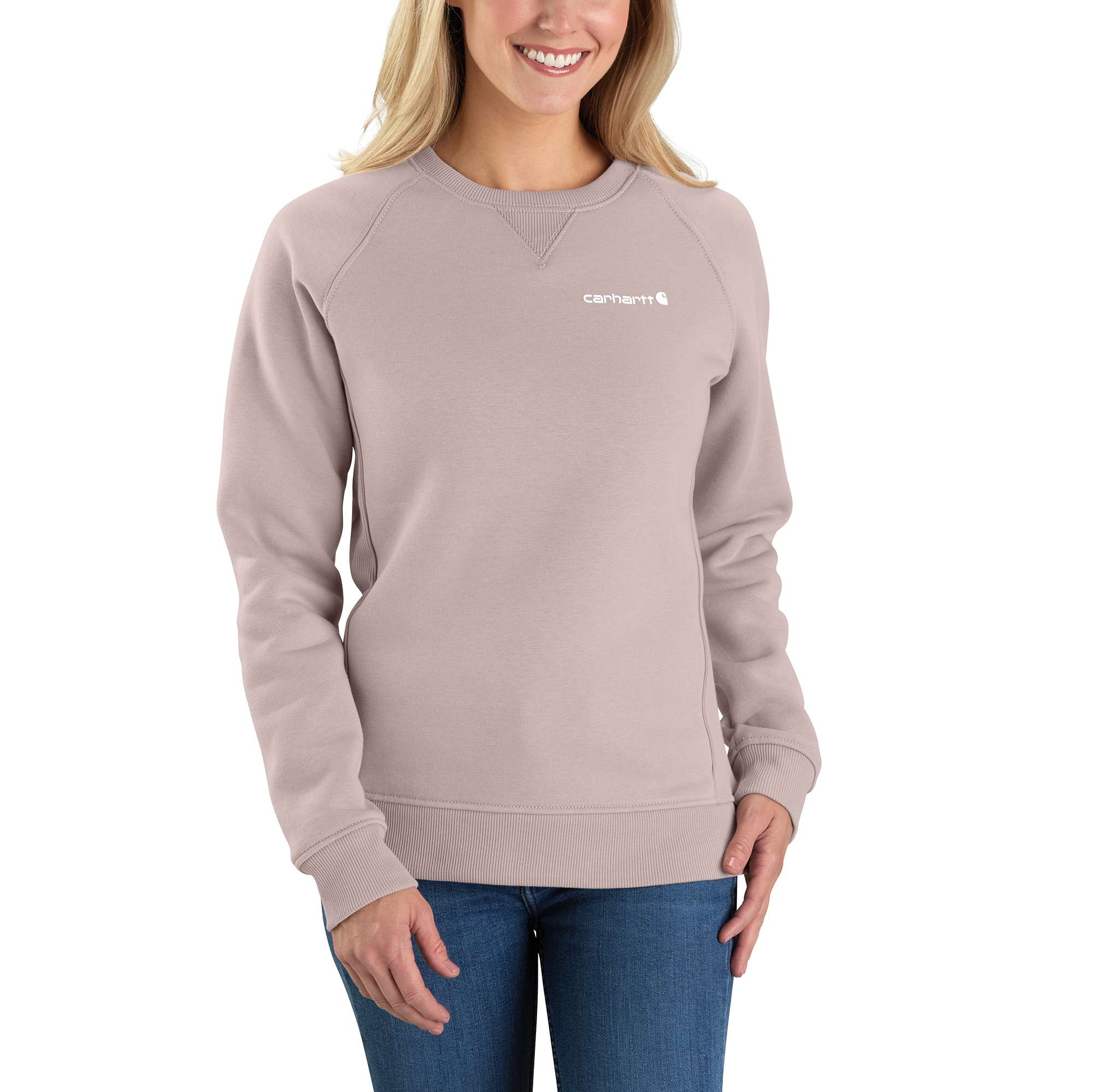 Relaxed Fit Midweight Crewneck Sweatshirt Sm Graphic chest hit