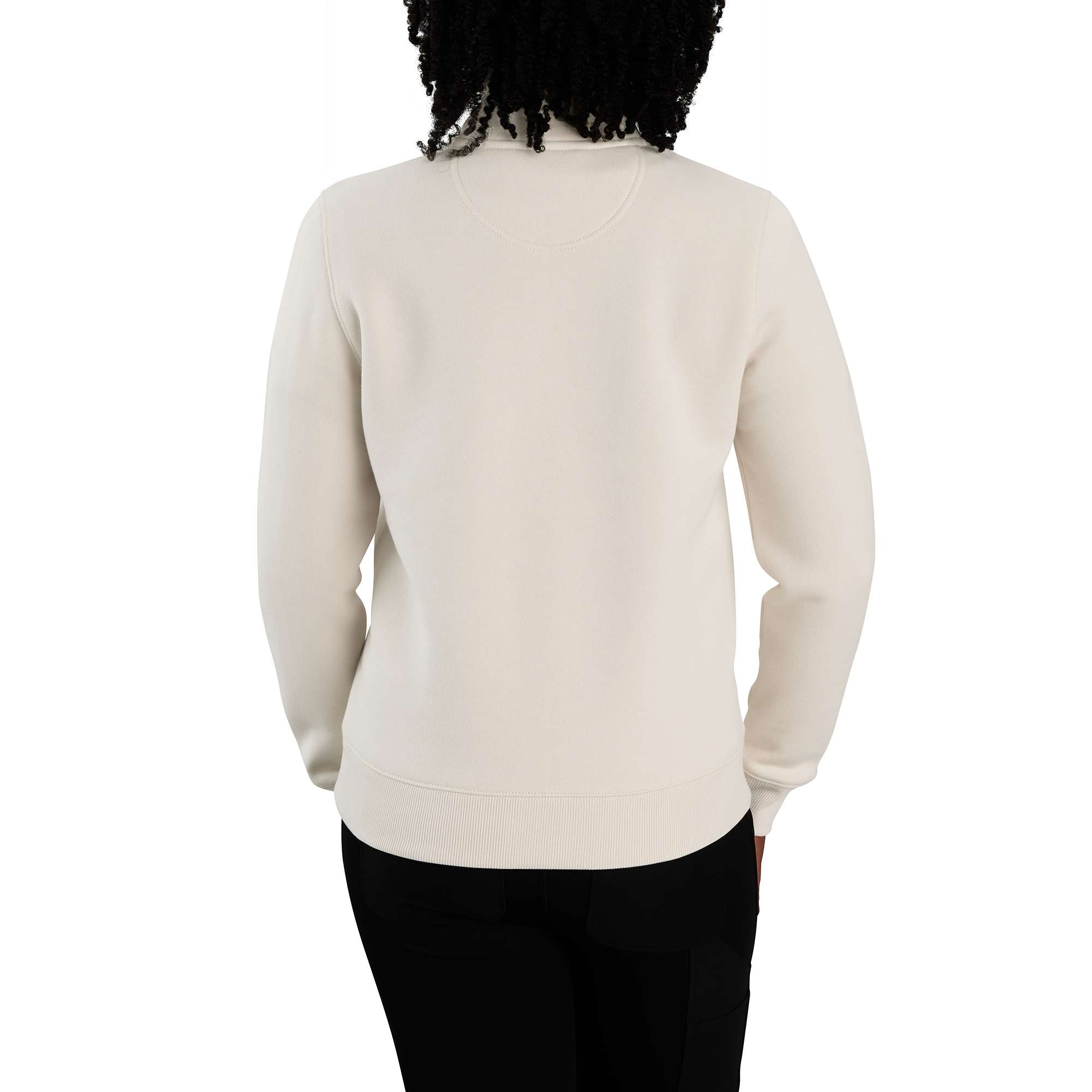 Relaxed Fit Midweight Half-Zip Sweatshirt - Image 2