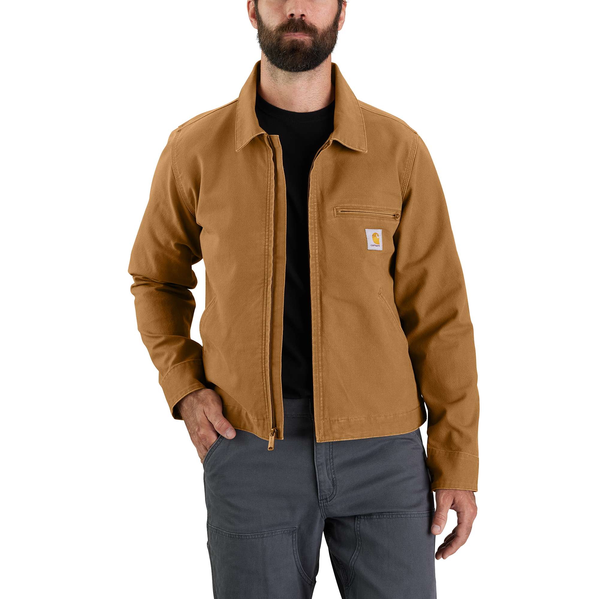 Relaxed Fit Rugged Flex Duck Detroit Jacket
