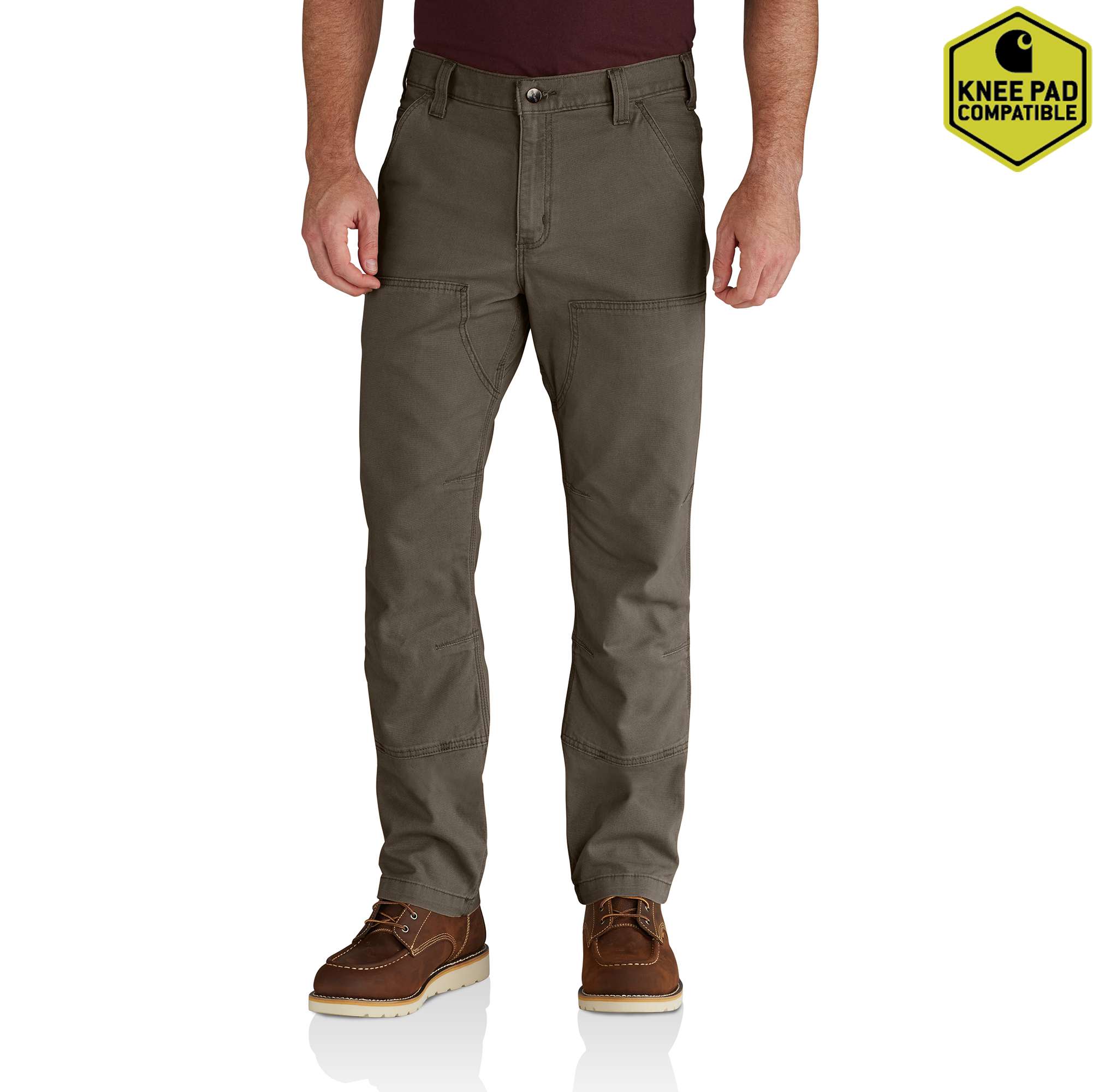 Relaxed Straight Rigby Double-Front Dungaree