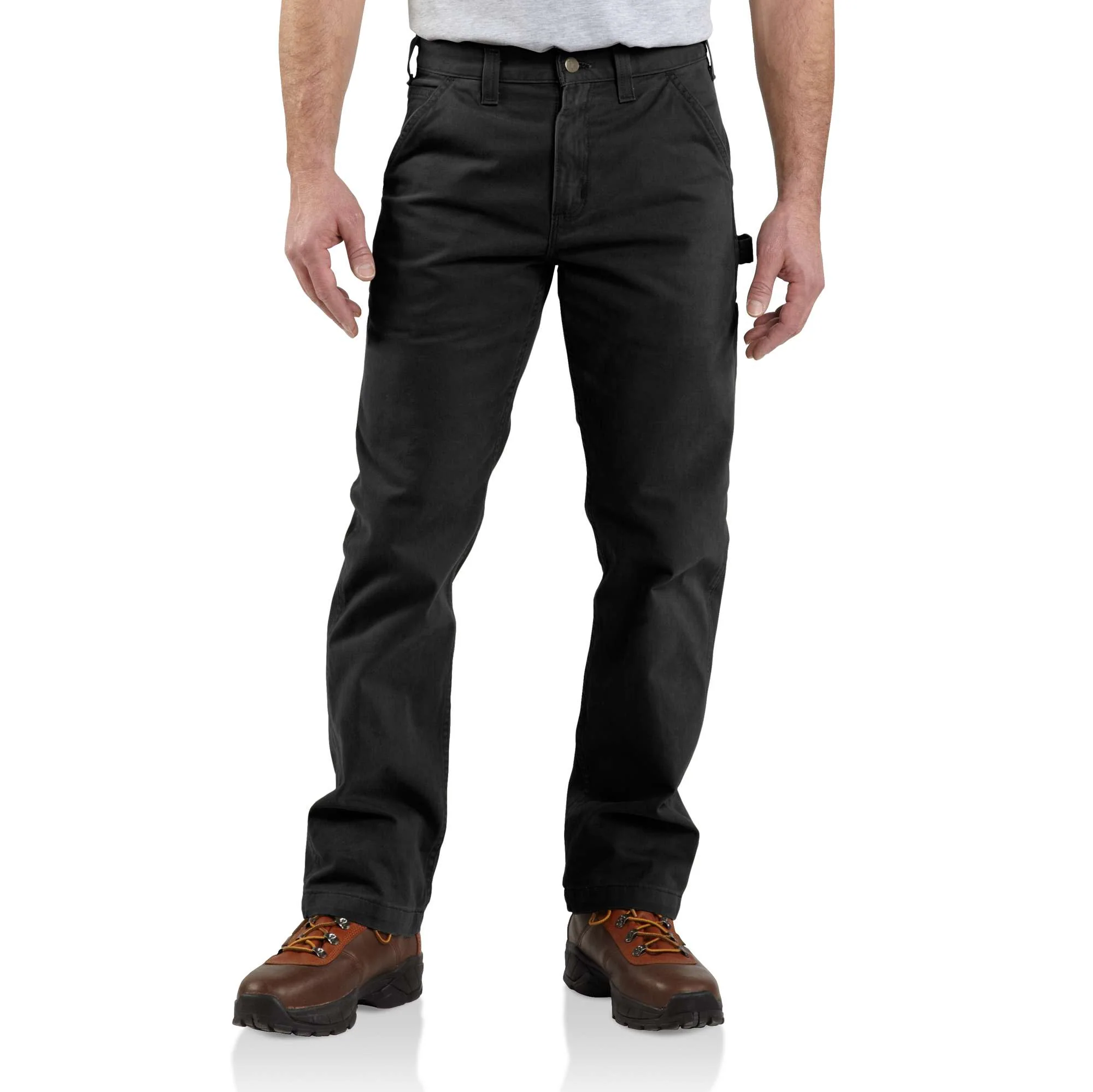 Relaxed Straight Twill Dungaree