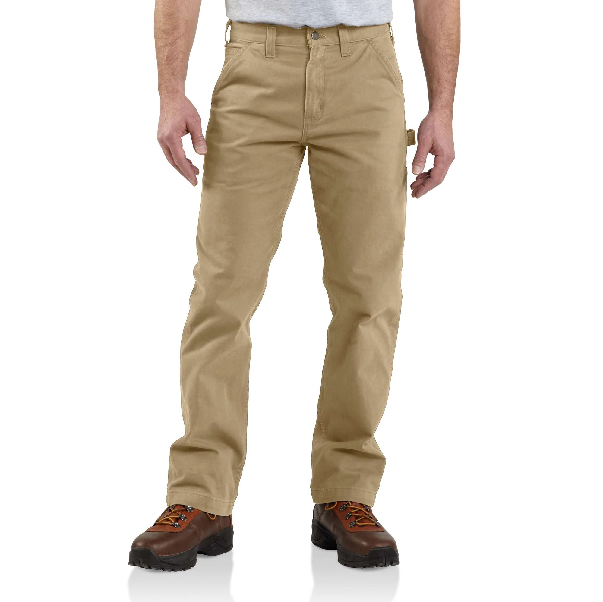 Relaxed Straight Twill Dungaree