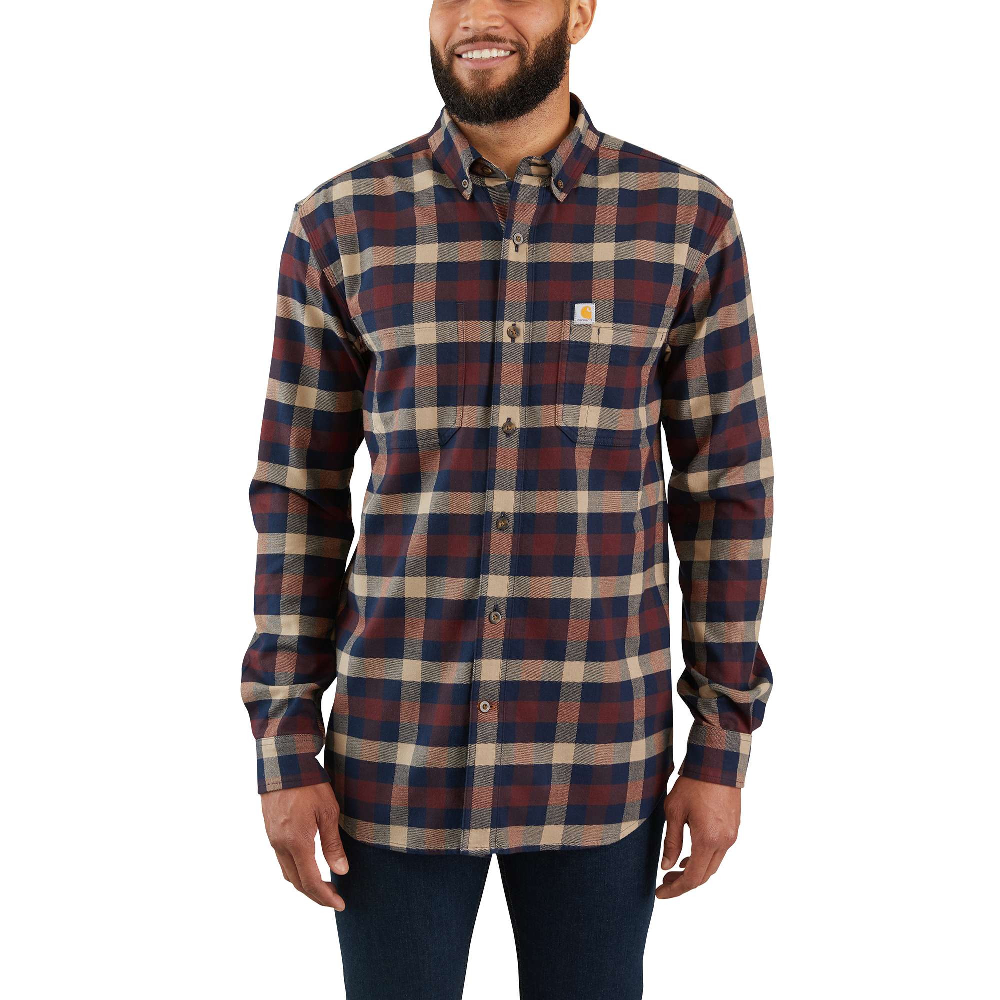 Rugged Flex® Hamilton Flannel Plaid Shirt