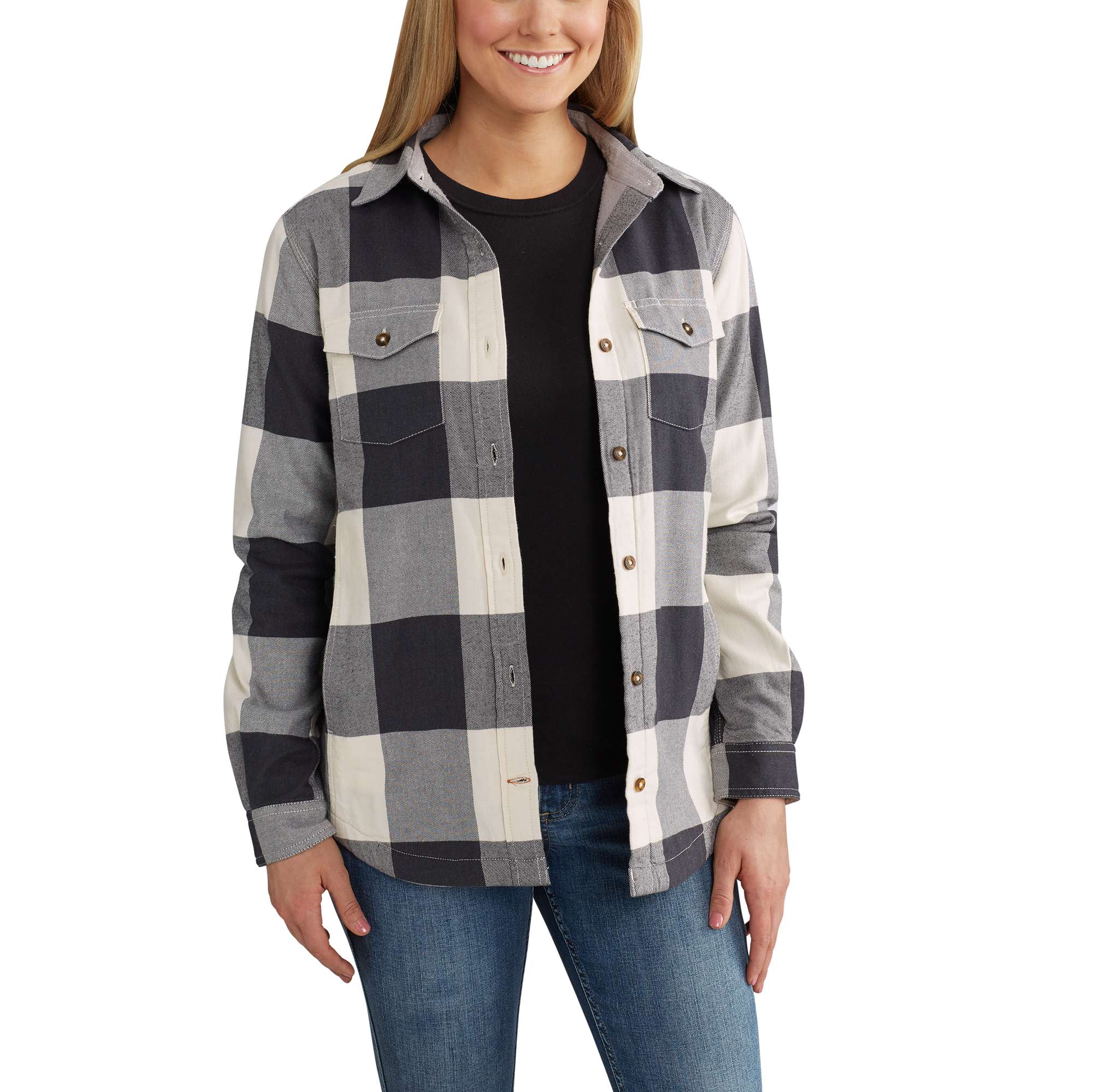 Rugged Flex Hamilton Fleece-Lined Shirt
