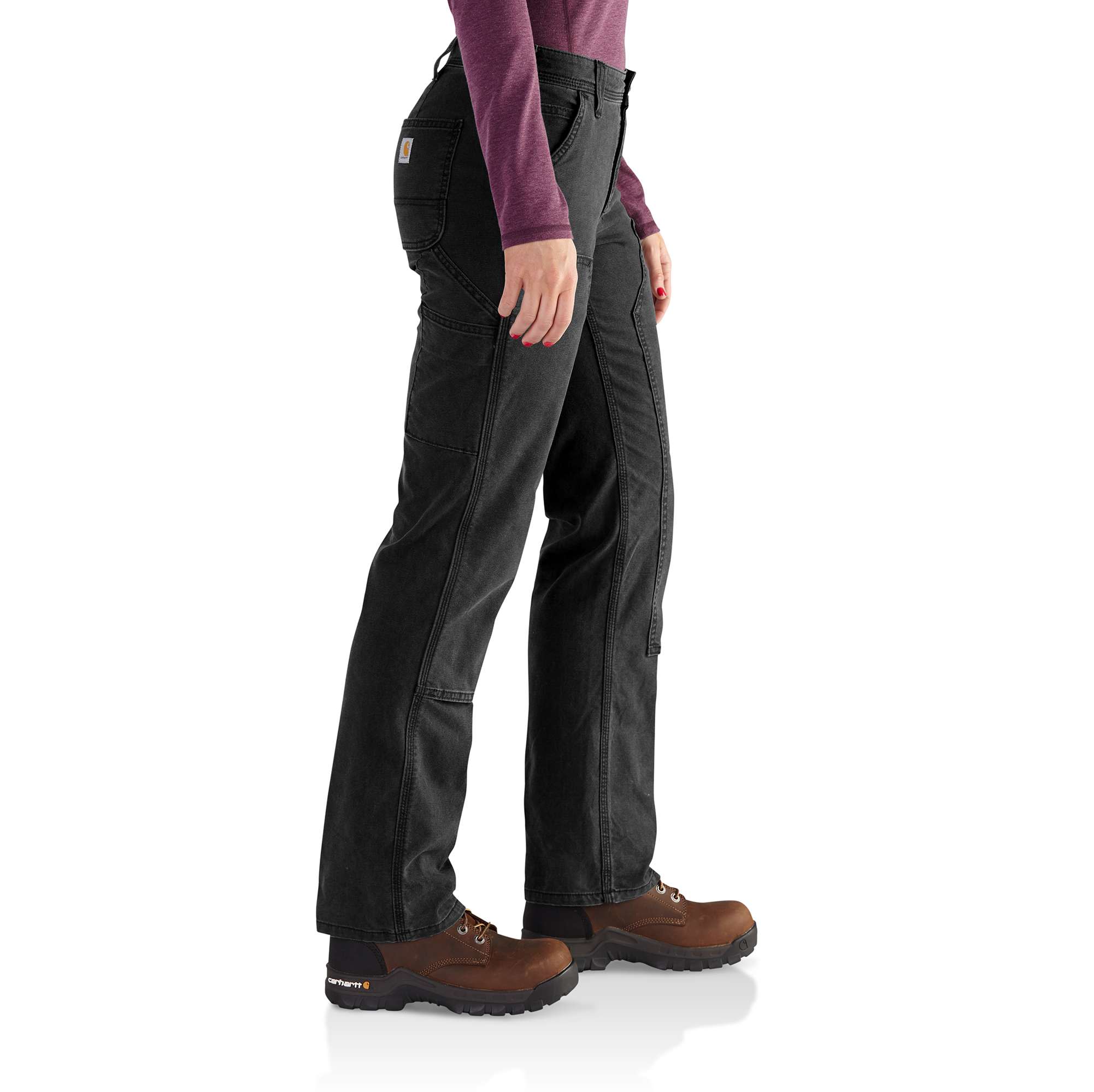 Rugged Flex® Loose Fit Canvas Double-Front Work Pant - Image 4