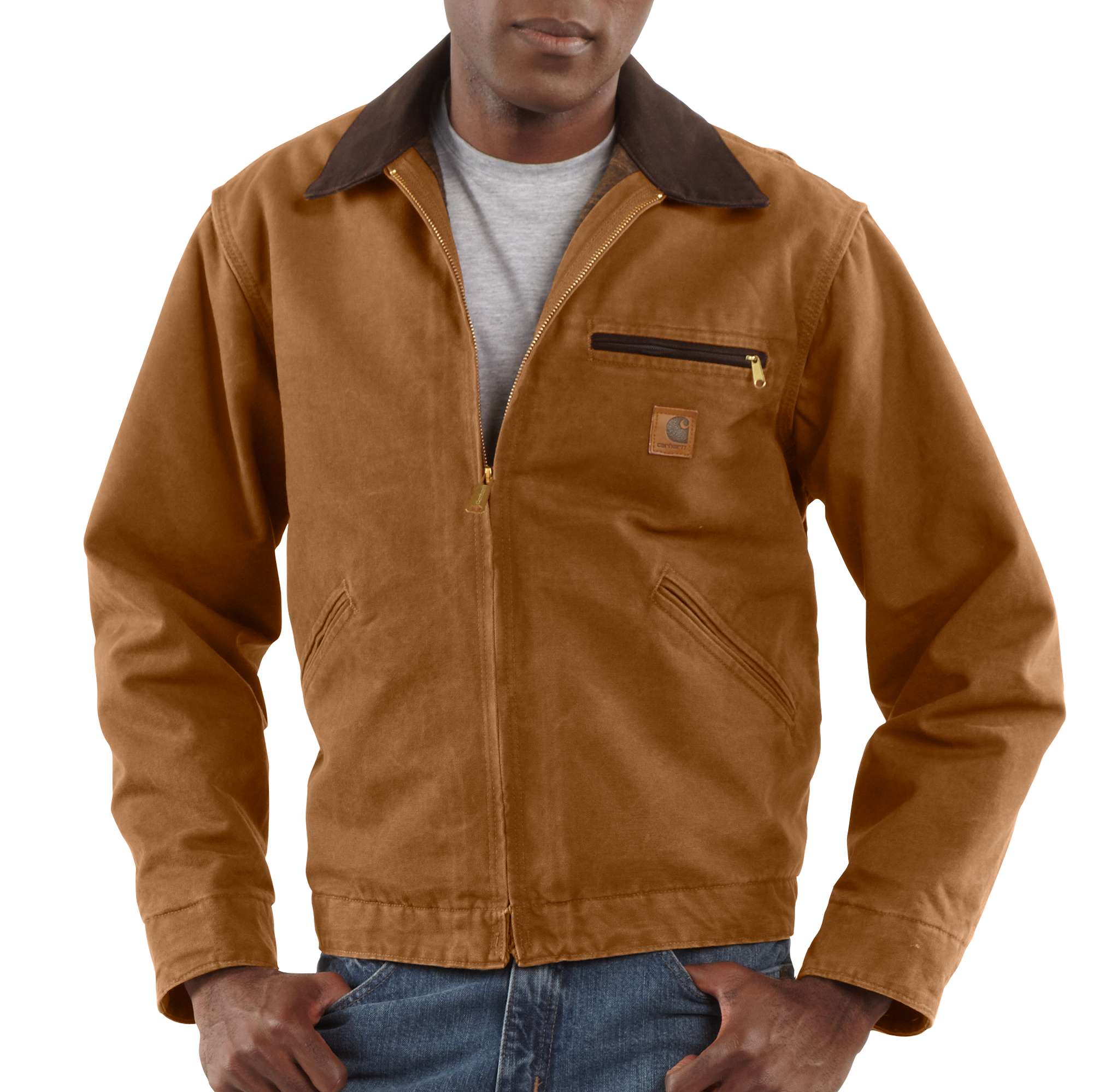 Sandstone Blanket-Lined Detroit Jacket