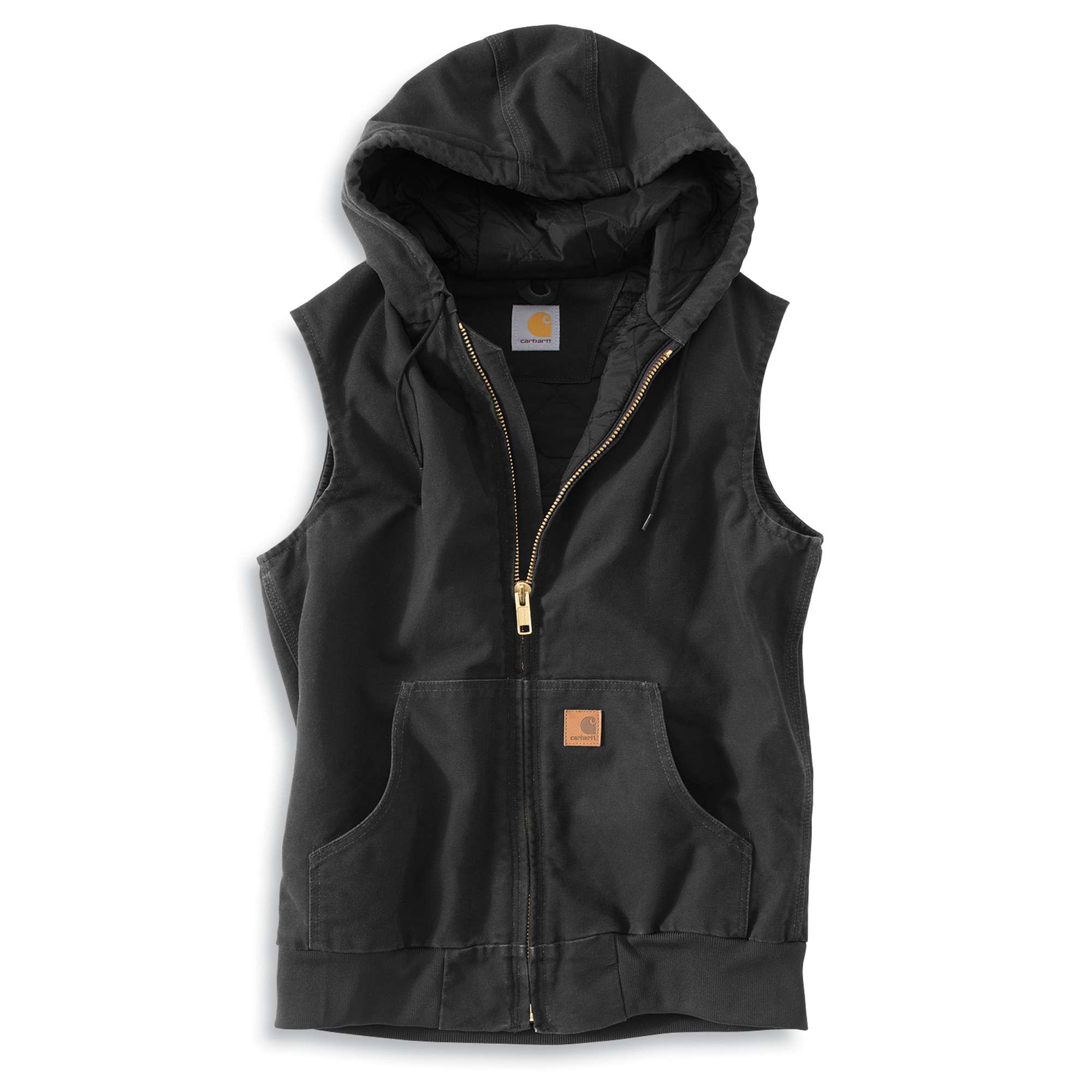 Sandstone Hooded Active Vest