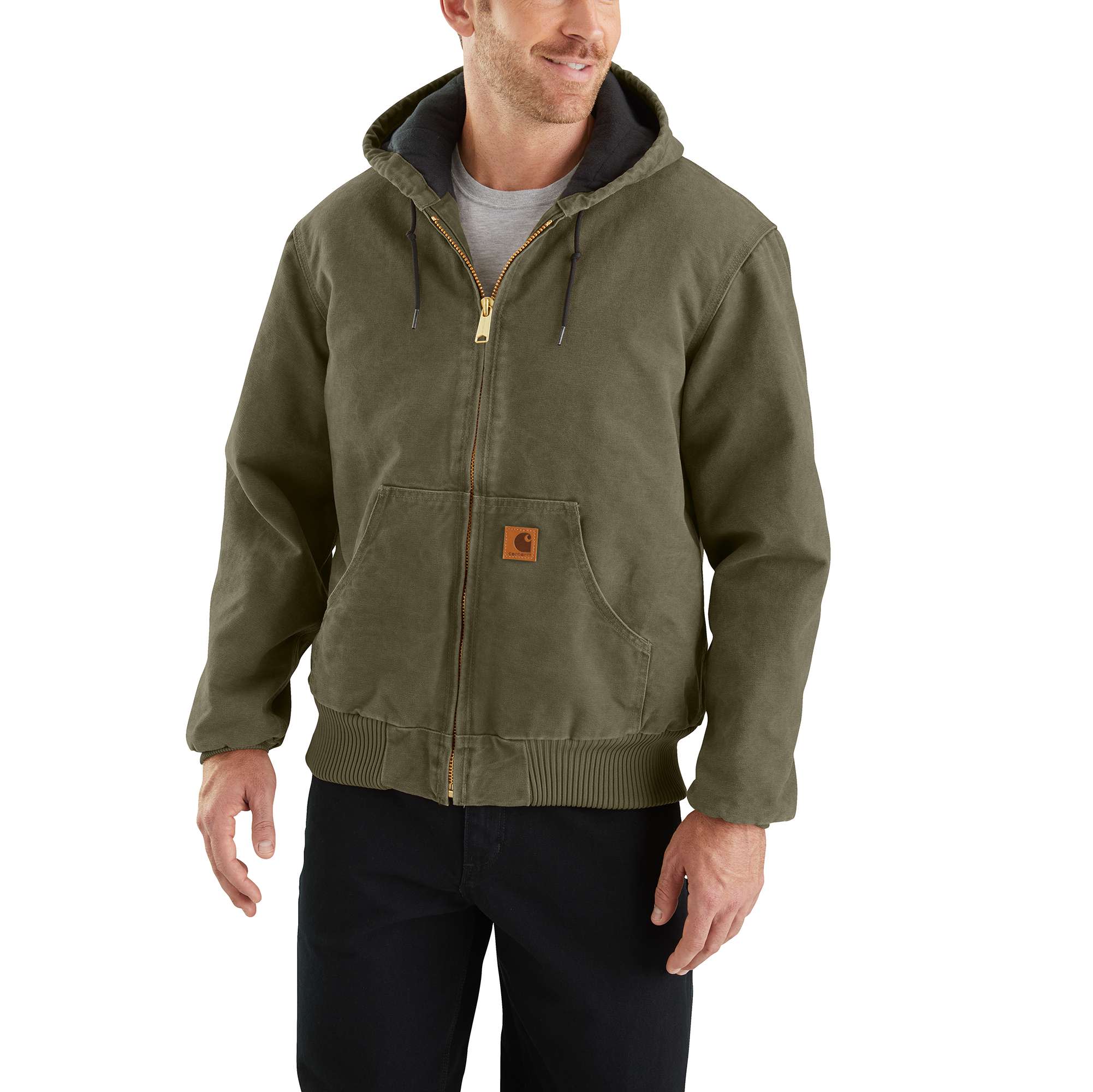 Sandstone Quilted Flannel-Lined Active Jac