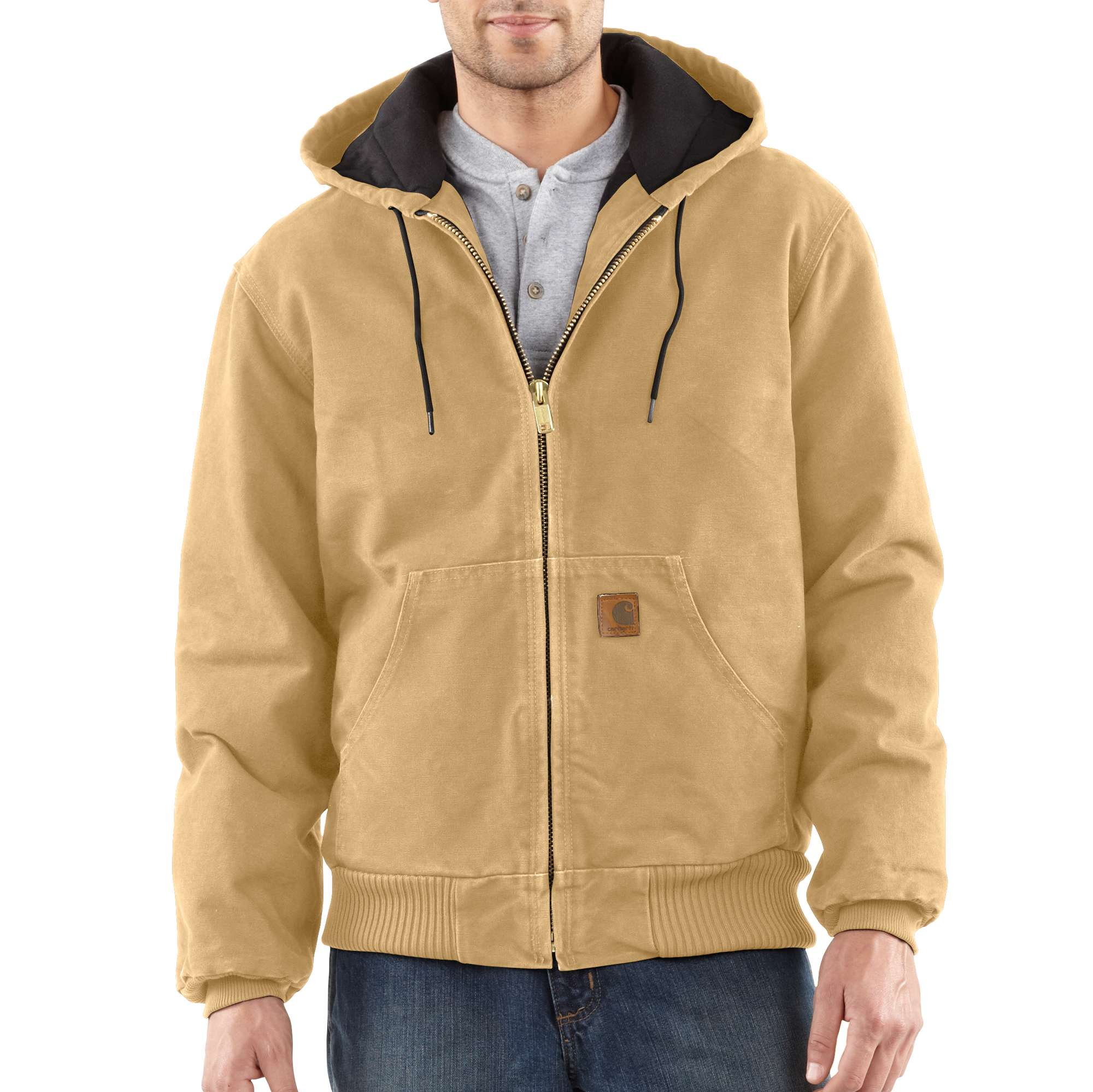 Sandstone Quilted Flannel-Lined Active Jac