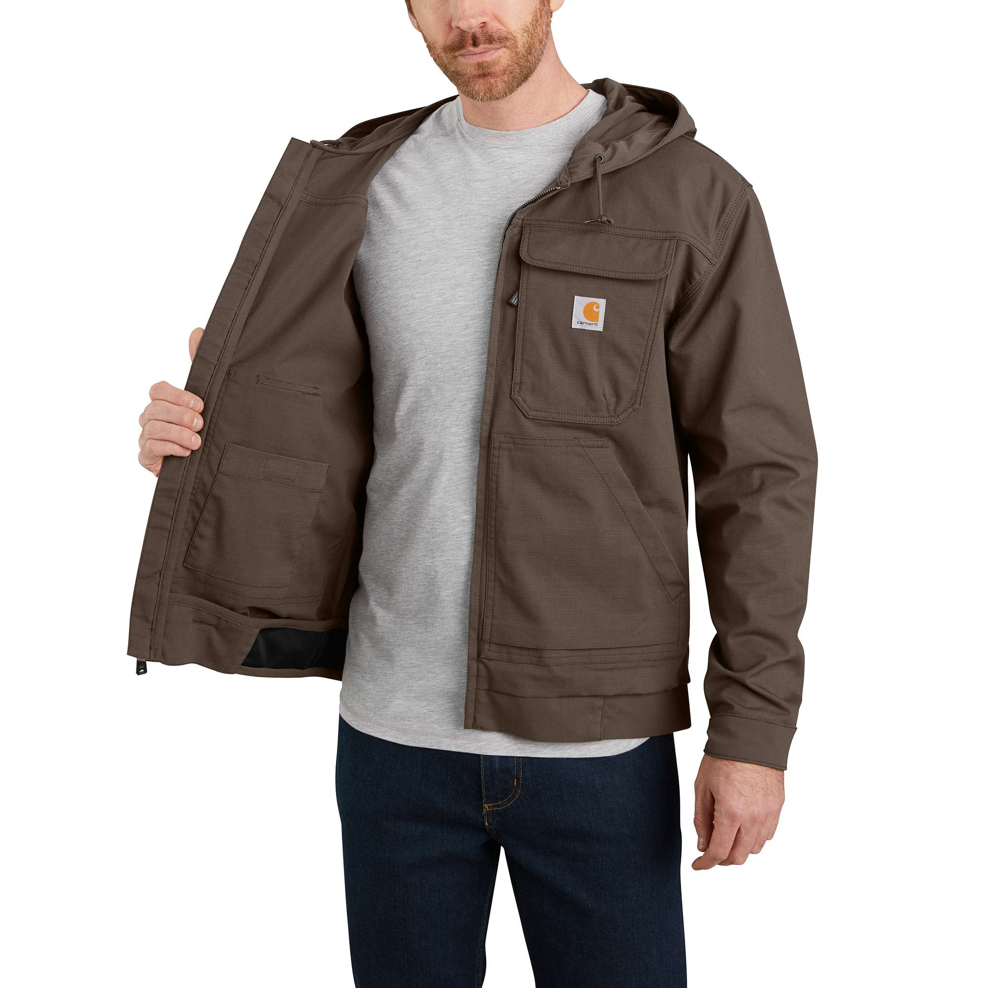 Steel Rugged Flex® Ripstop Hooded Active Jac - Image 4