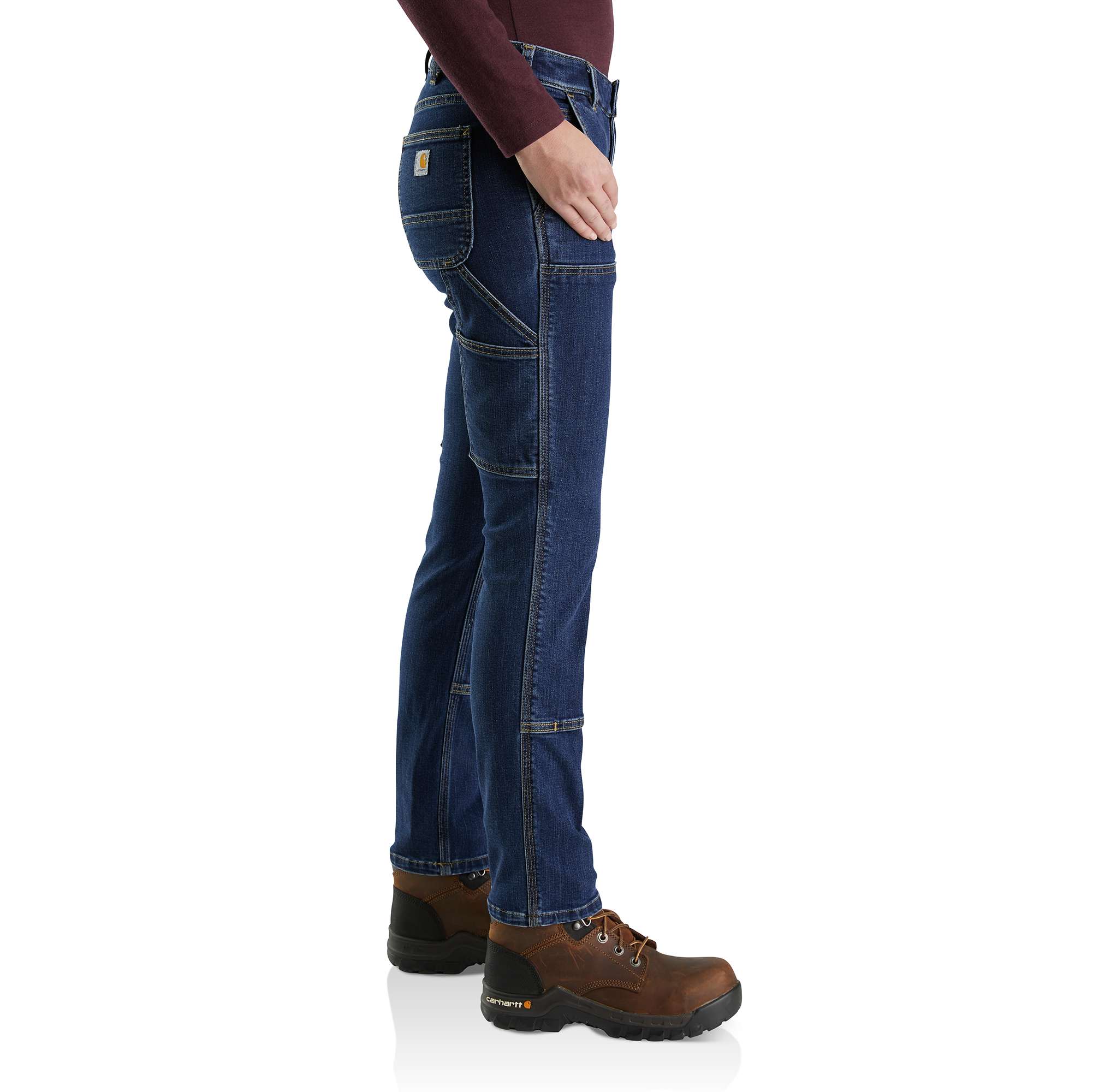 Straight Fit Double-Front Jean - Image 4
