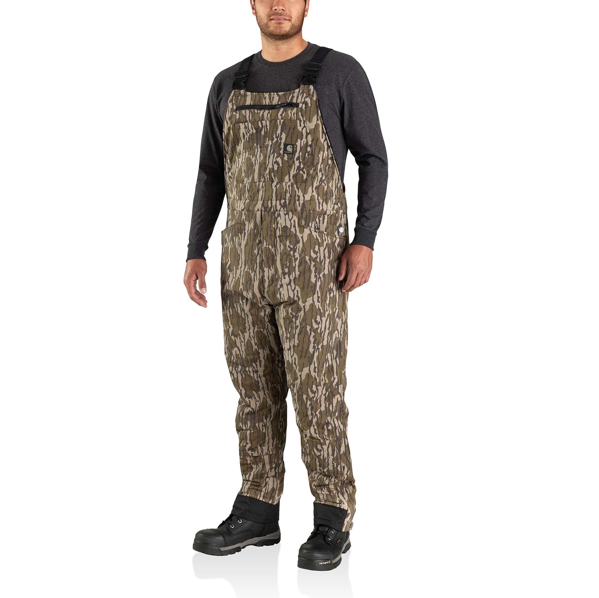 Super Dux™ Relaxed Fit Insulated Camo Bib Overall